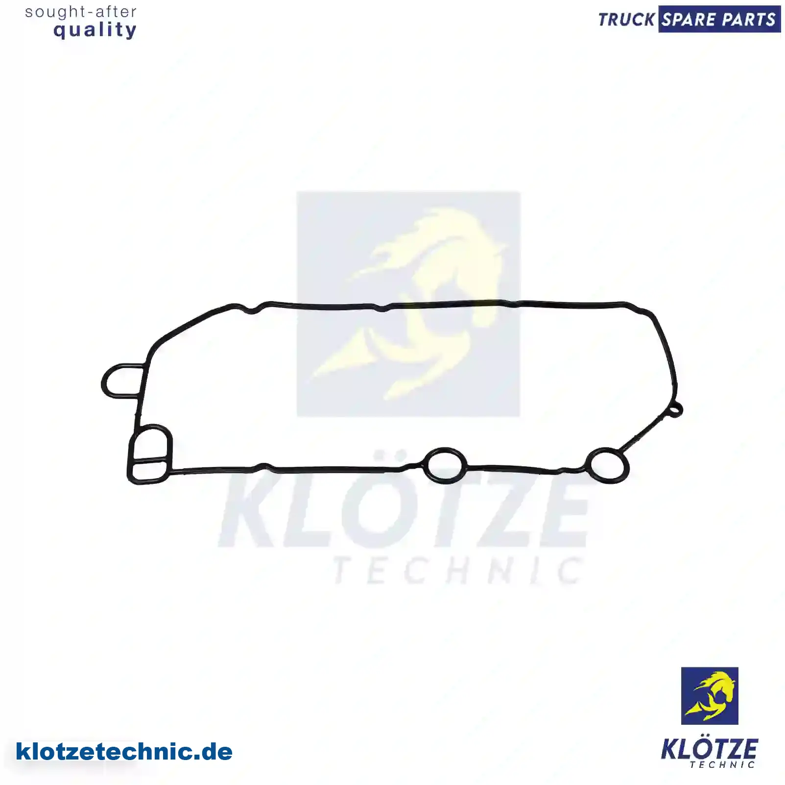 Gasket, oil cooler, 1433886, 1502798, 502798, ZG01235-0008 || Klötze Technic Automotive Air Brake Systems