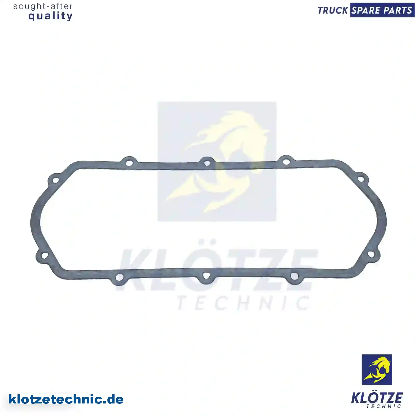 Gasket, side cover, 1375383, ZG01265-0008 || Klötze Technic Automotive Air Brake Systems