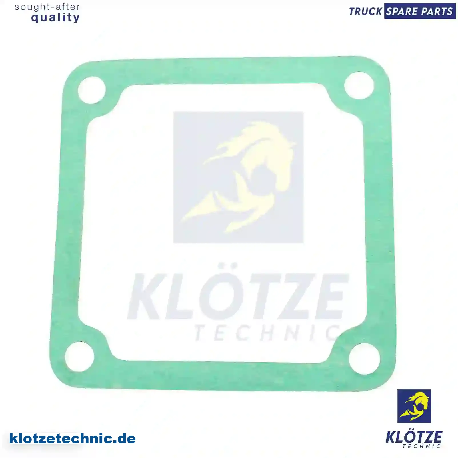 Gasket, oil cleaner, 1116355, ZG01231-0008 || Klötze Technic Automotive Air Brake Systems