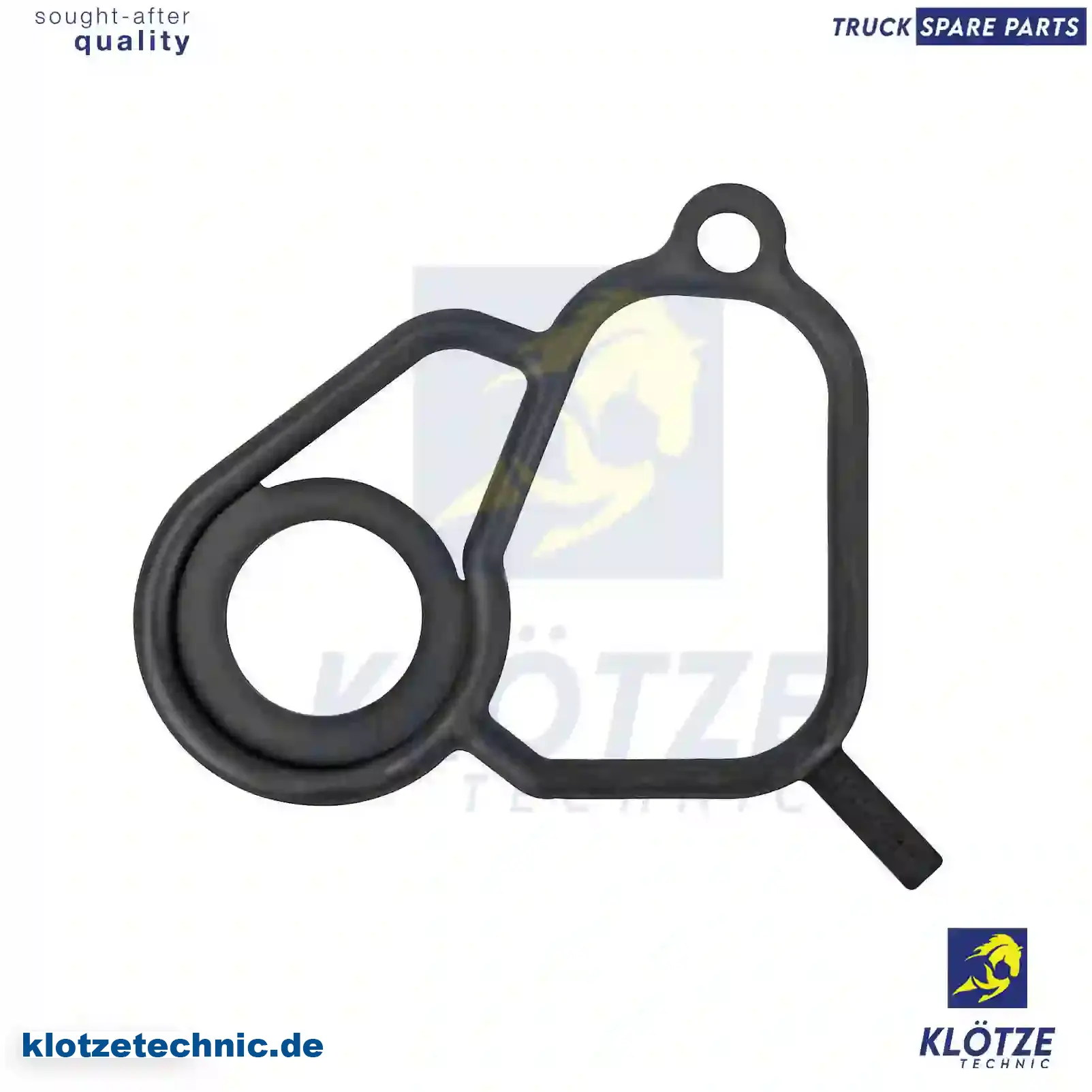 Gasket, oil filter housing, 1434023, 1512488, ZG01250-0008 || Klötze Technic Automotive Air Brake Systems
