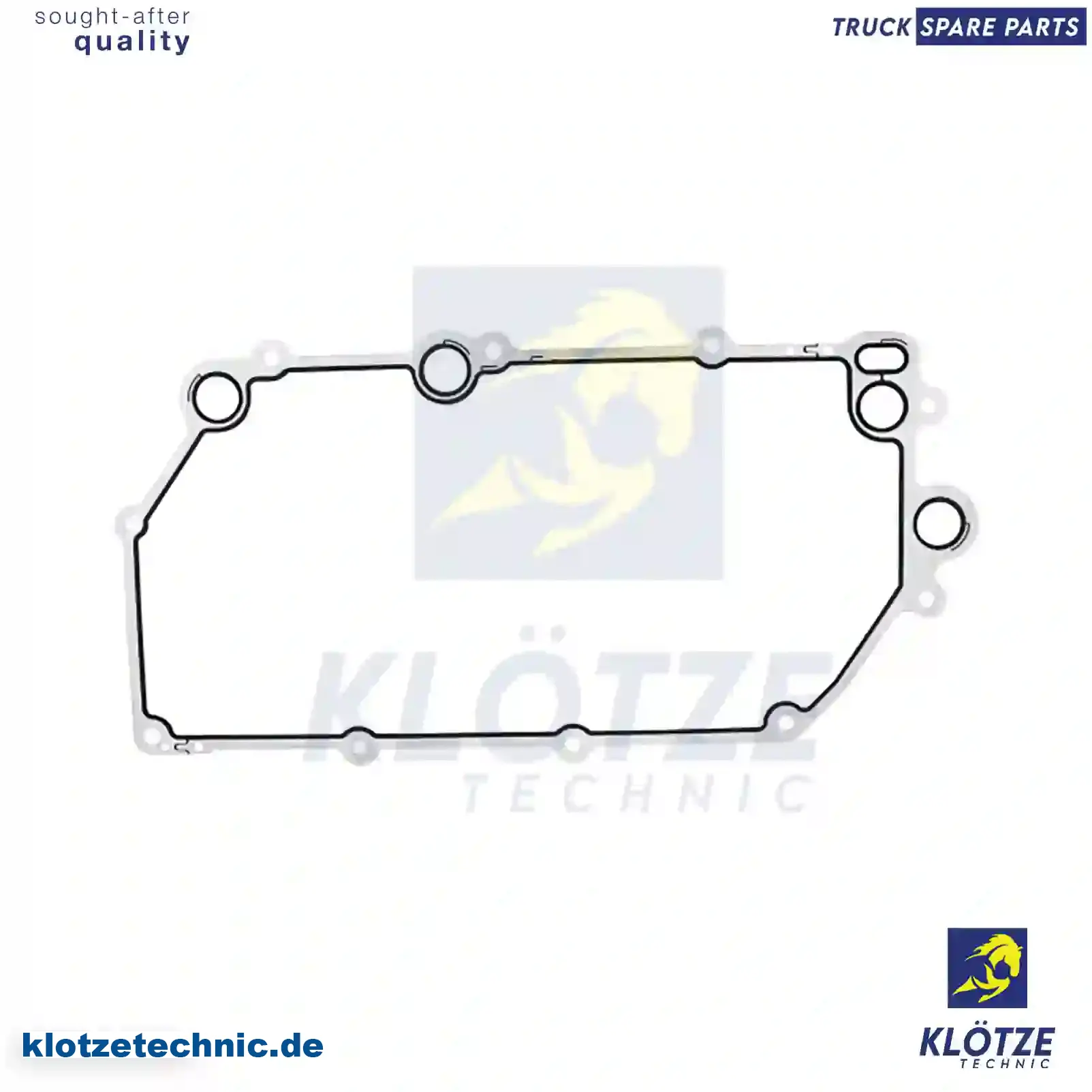 Gasket, oil cooler, 1746135, 2096560, ZG01236-0008 || Klötze Technic Automotive Air Brake Systems