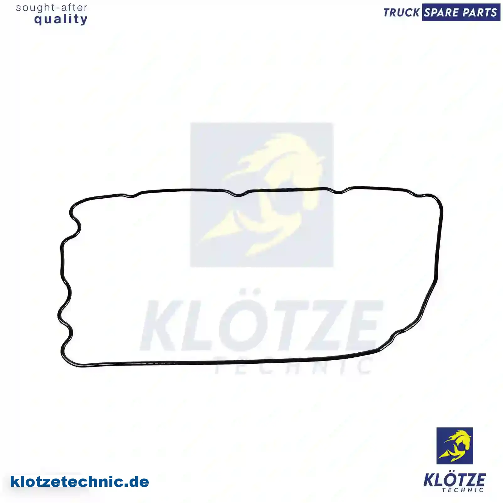 Gasket, side cover, 1926895, ZG01266-0008 || Klötze Technic Automotive Air Brake Systems