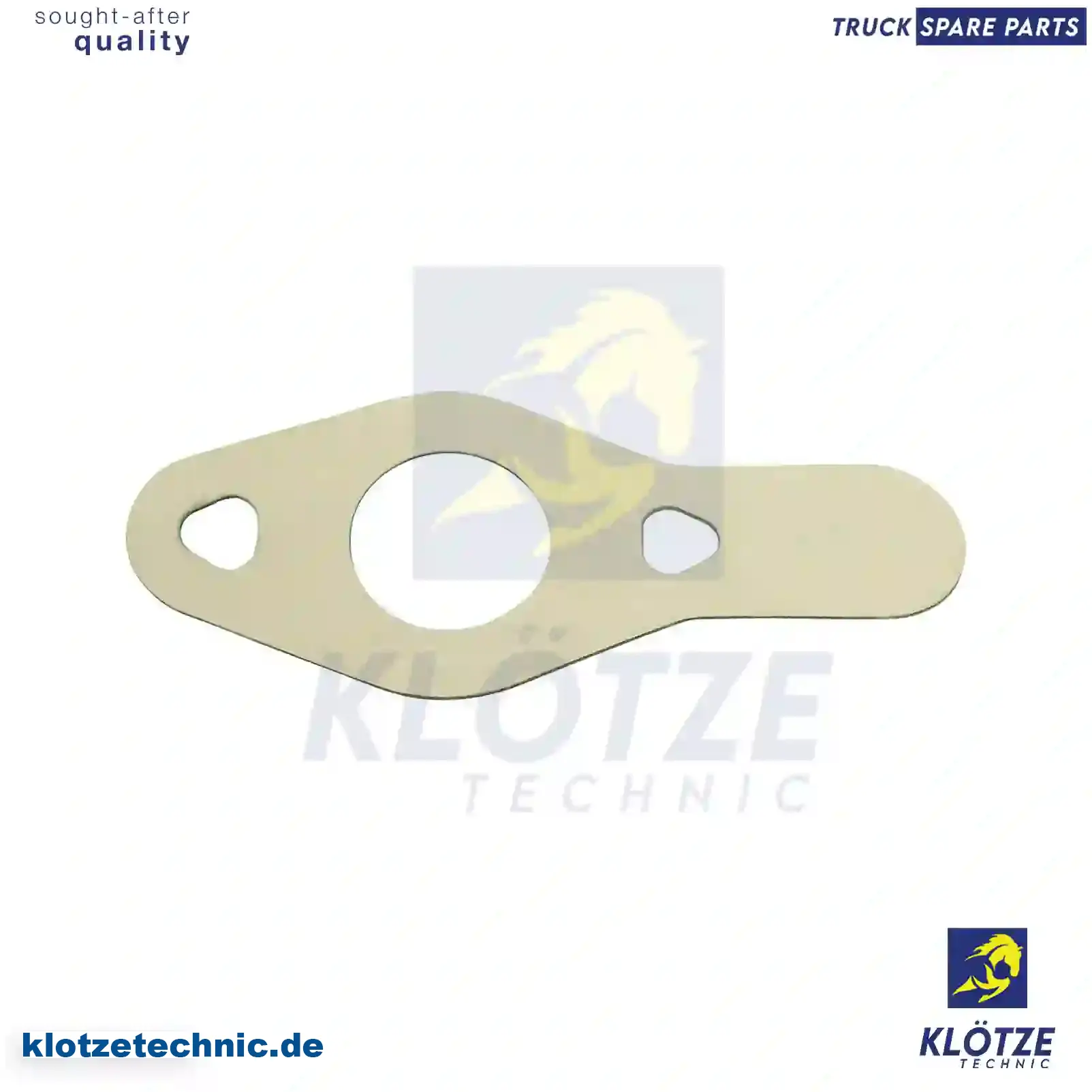 Gasket, turbocharger, 1475784 || Klötze Technic Automotive Air Brake Systems
