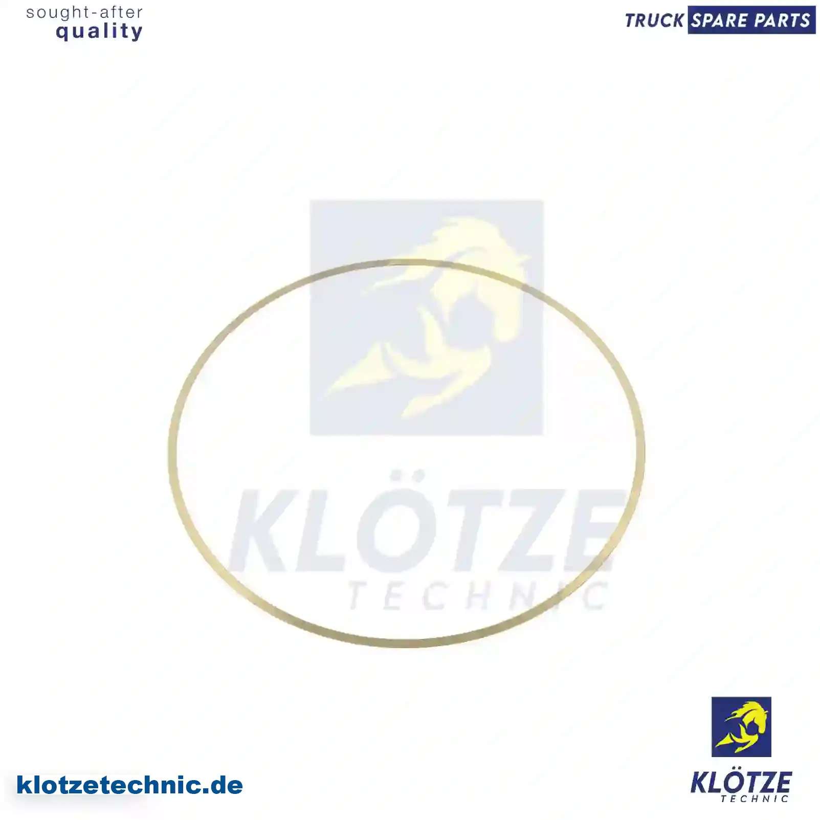 Shim, 1114036, 165818, ZG02096-0008 || Klötze Technic Automotive Air Brake Systems