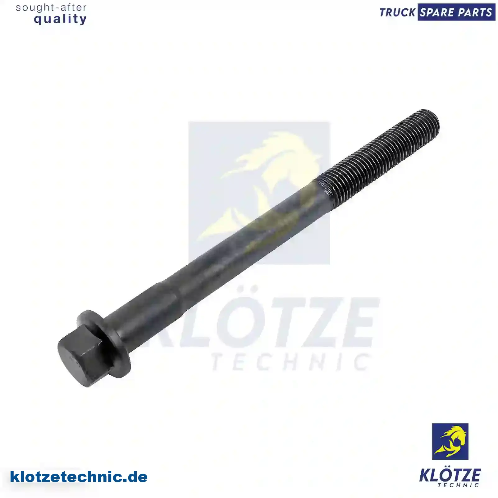 Cylinder head screw, 1333786, 1451946, 1852442, 2212238, ZG01063-0008 || Klötze Technic Automotive Air Brake Systems