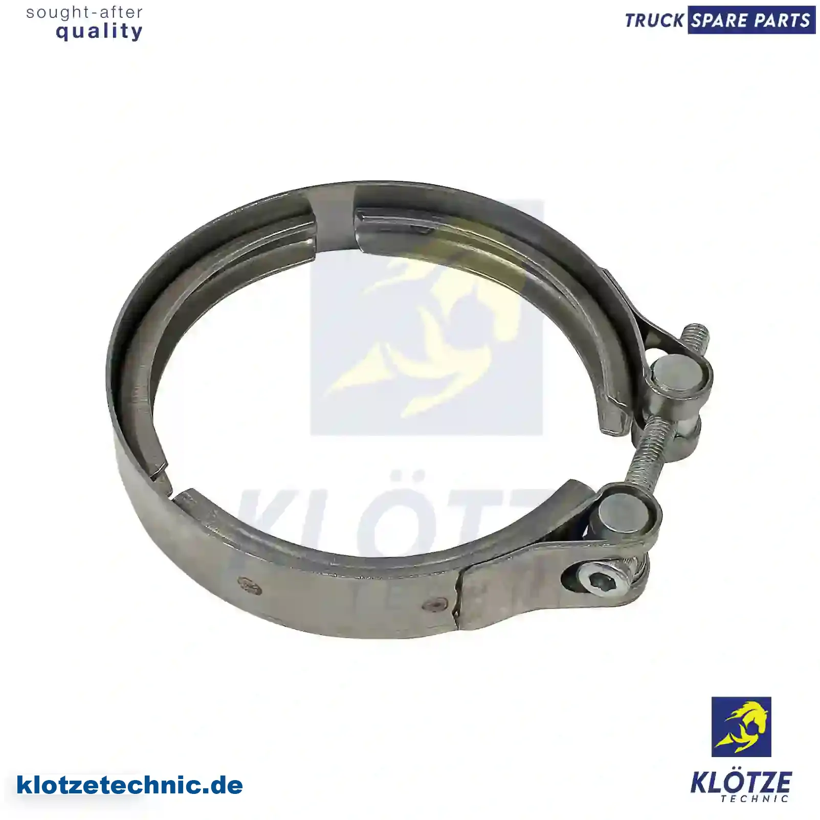 Clamp, 1431701, ZG00325-0008 || Klötze Technic Automotive Air Brake Systems