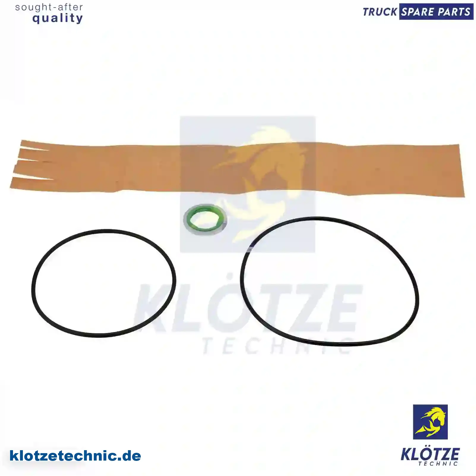 Gasket kit, oil cleaner, 1769799S2, 372985S2, ZG01344-0008 || Klötze Technic Automotive Air Brake Systems