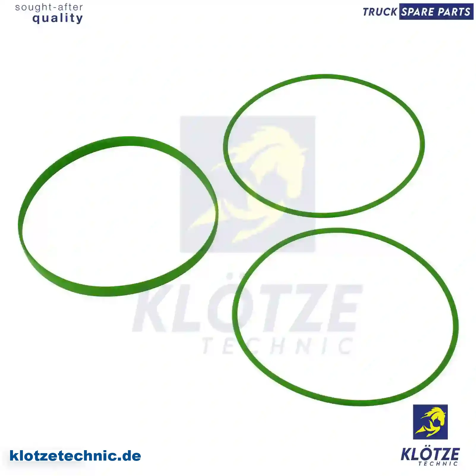 O-ring kit, 1312934S3, || Klötze Technic Automotive Air Brake Systems