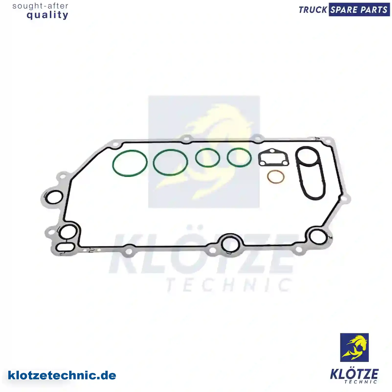 Gasket kit, oil cooler, 1746135S, 2096560S, ZG01349-0008 || Klötze Technic Automotive Air Brake Systems