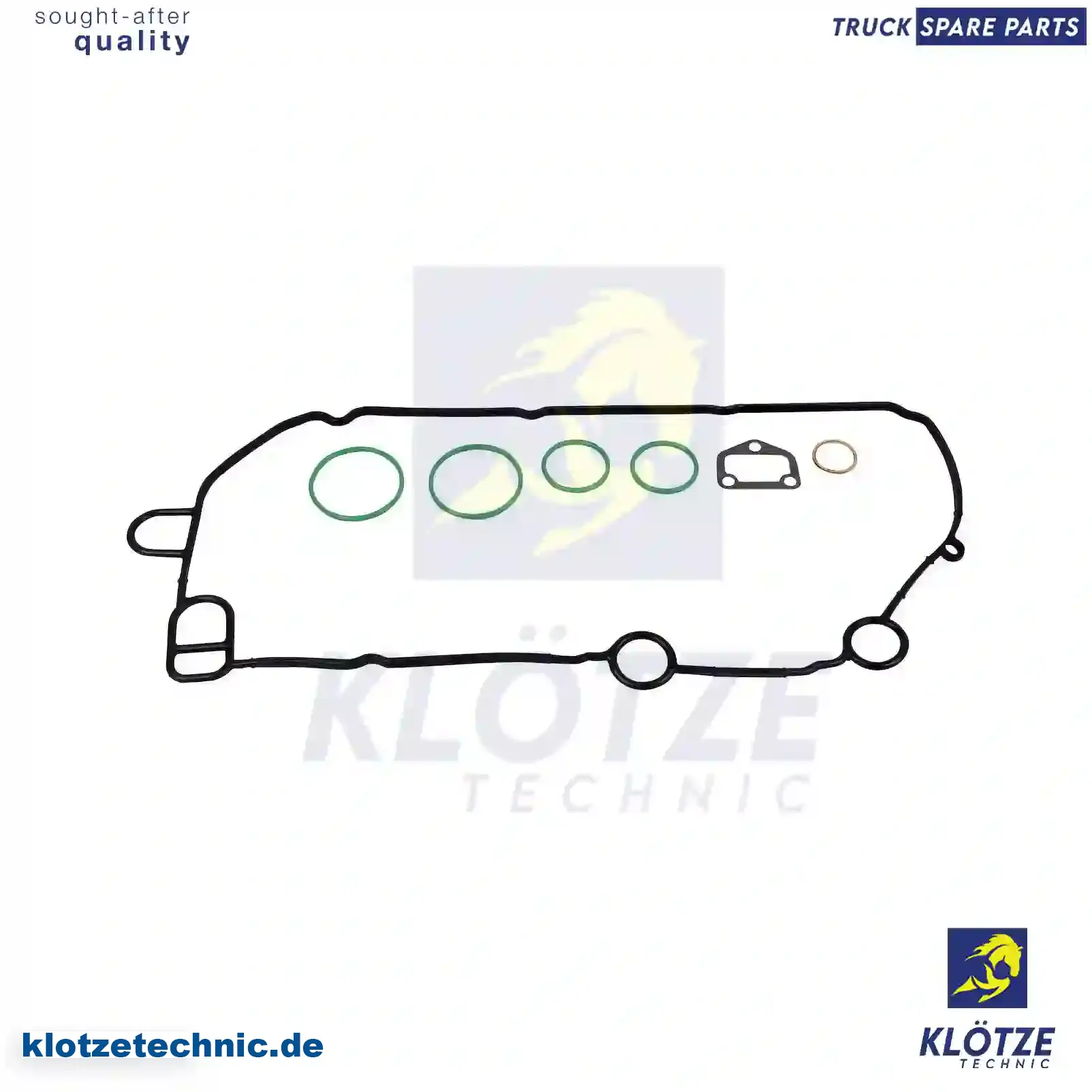 Gasket kit, oil cooler, 1502798S, ZG01351-0008 || Klötze Technic Automotive Air Brake Systems