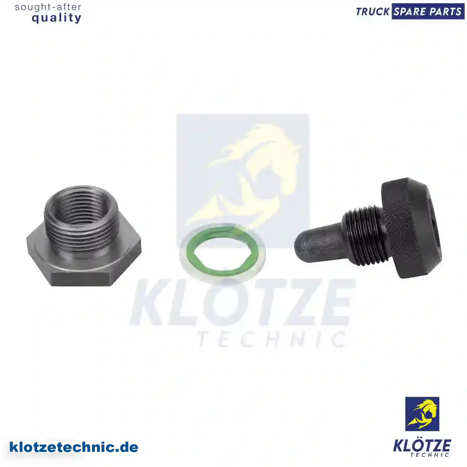 Repair kit, oil drain plug, 1423608S, 1433641S, ZG01942-0008 || Klötze Technic Automotive Air Brake Systems