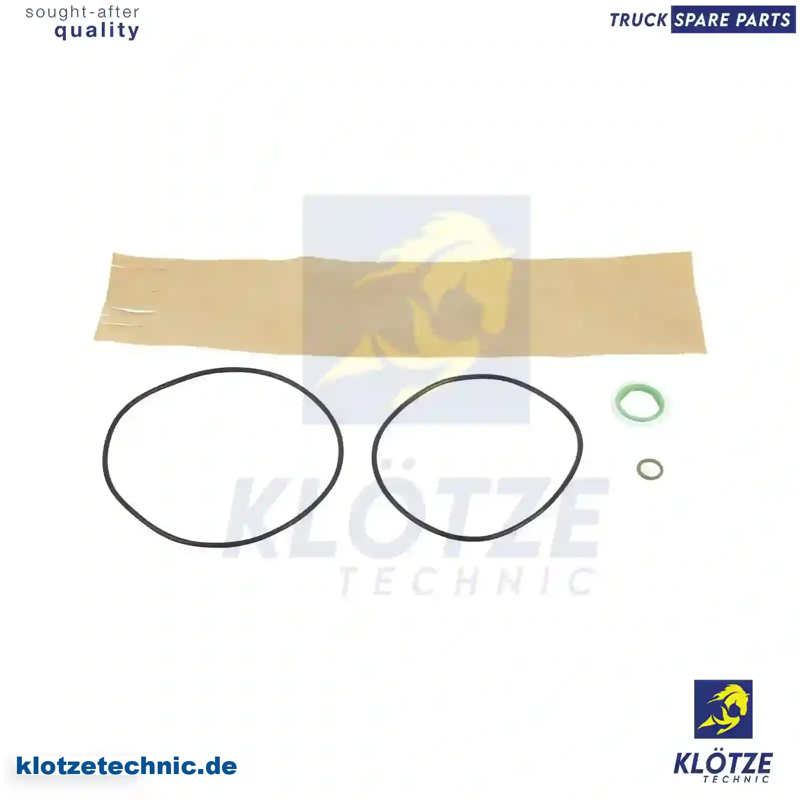 Gasket kit, oil cleaner, 1769799S4, 2153365S2, ZG01347-0008 || Klötze Technic Automotive Air Brake Systems