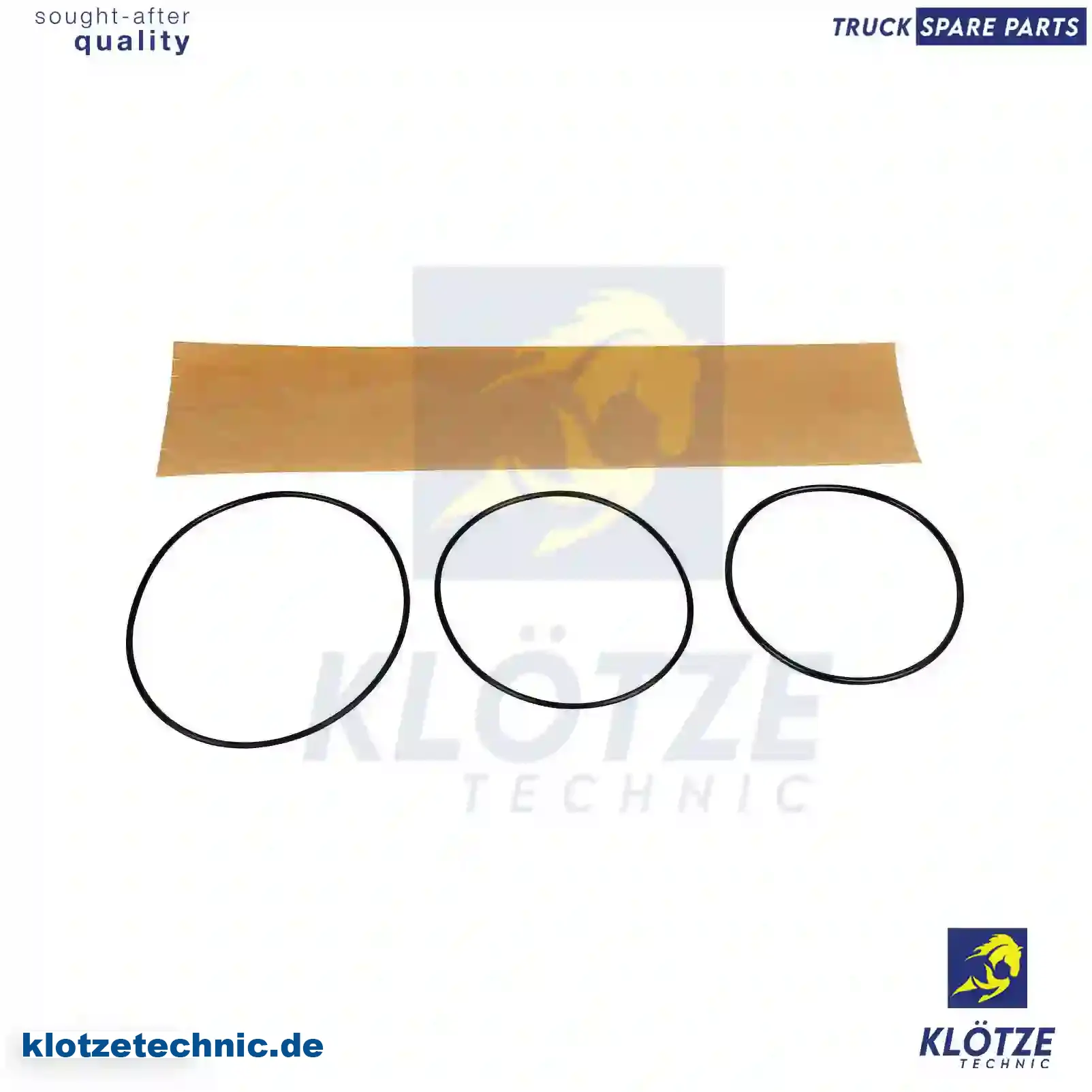 Gasket kit, oil cleaner, 1769798S, 2153365S3, ZG01348-0008 || Klötze Technic Automotive Air Brake Systems