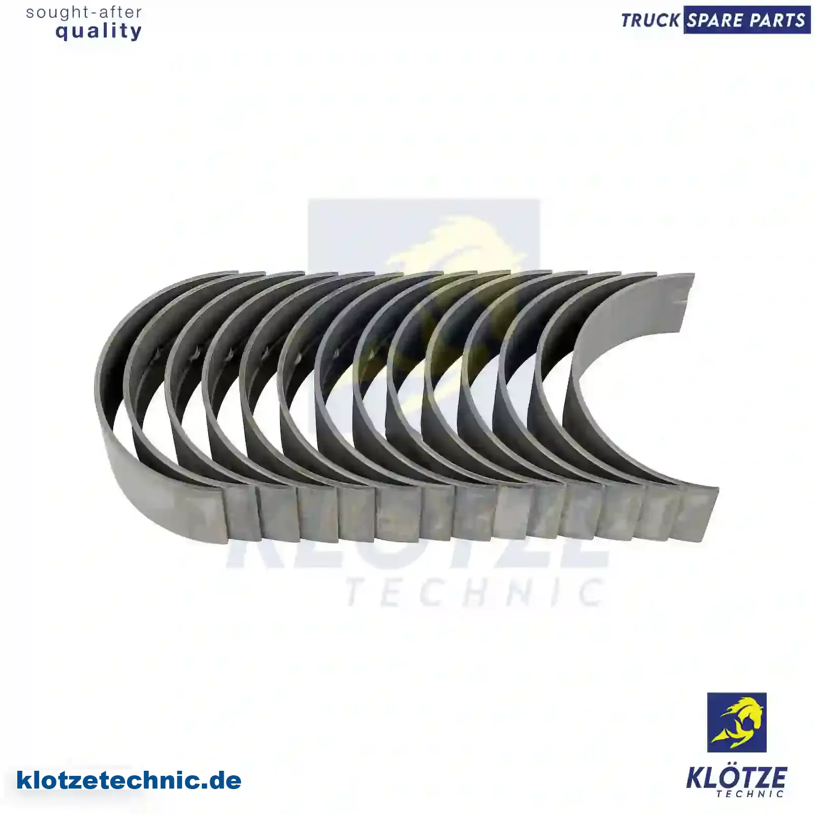 Main bearing kit, 1411661, 1411661S || Klötze Technic Automotive Air Brake Systems
