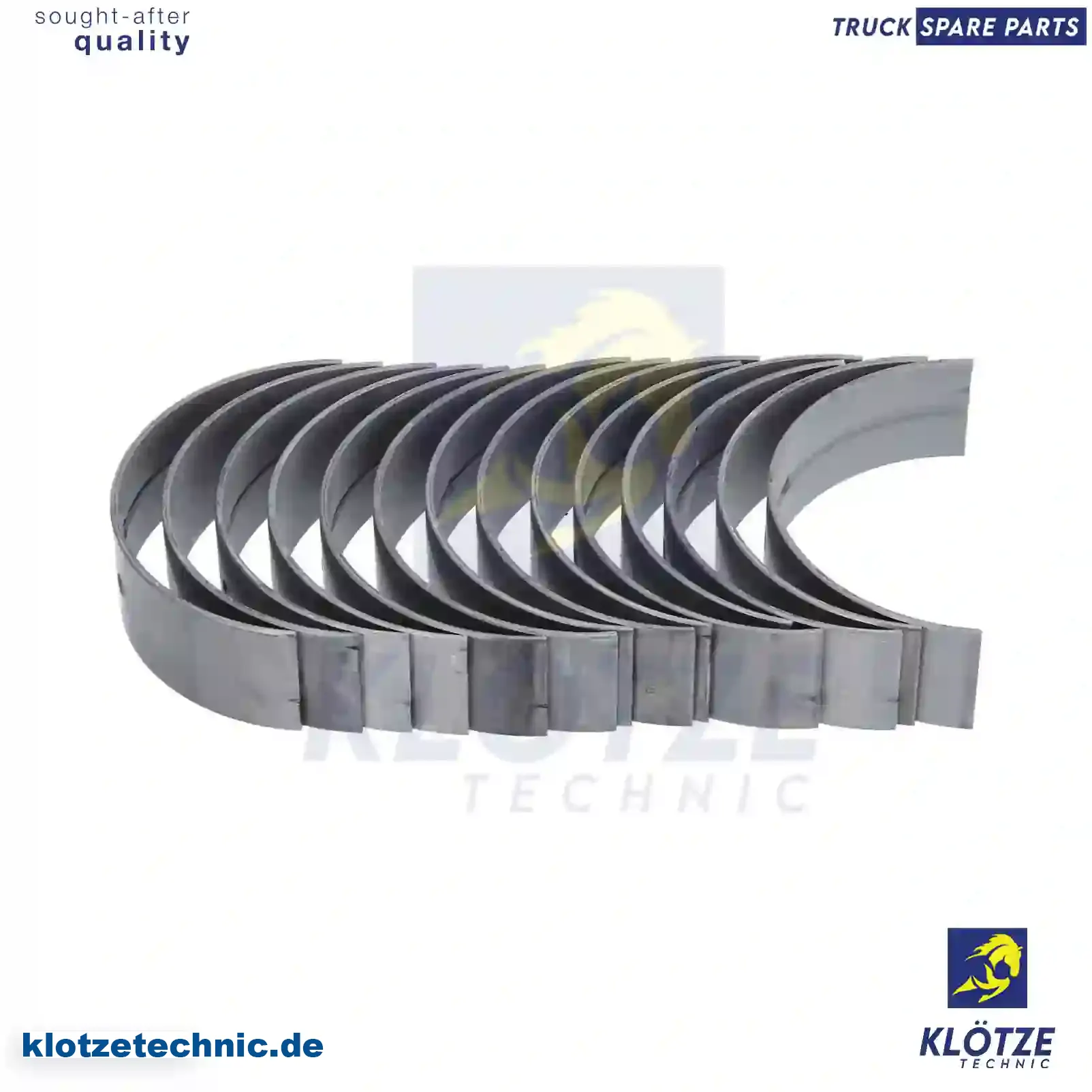Main bearing kit, 1465337, 1777779, 1777779S || Klötze Technic Automotive Air Brake Systems