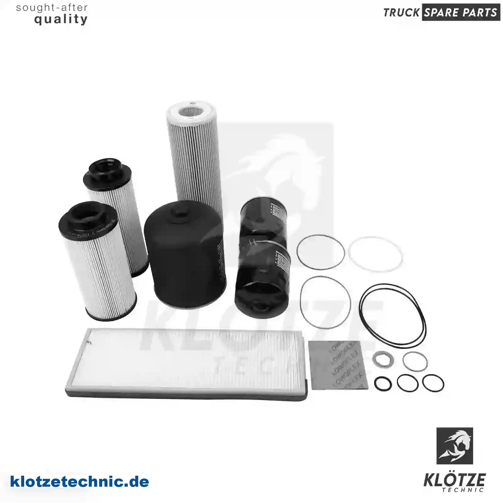 Service kit, filter - L, 1921327, 2051700, 2189424 || Klötze Technic Automotive Air Brake Systems