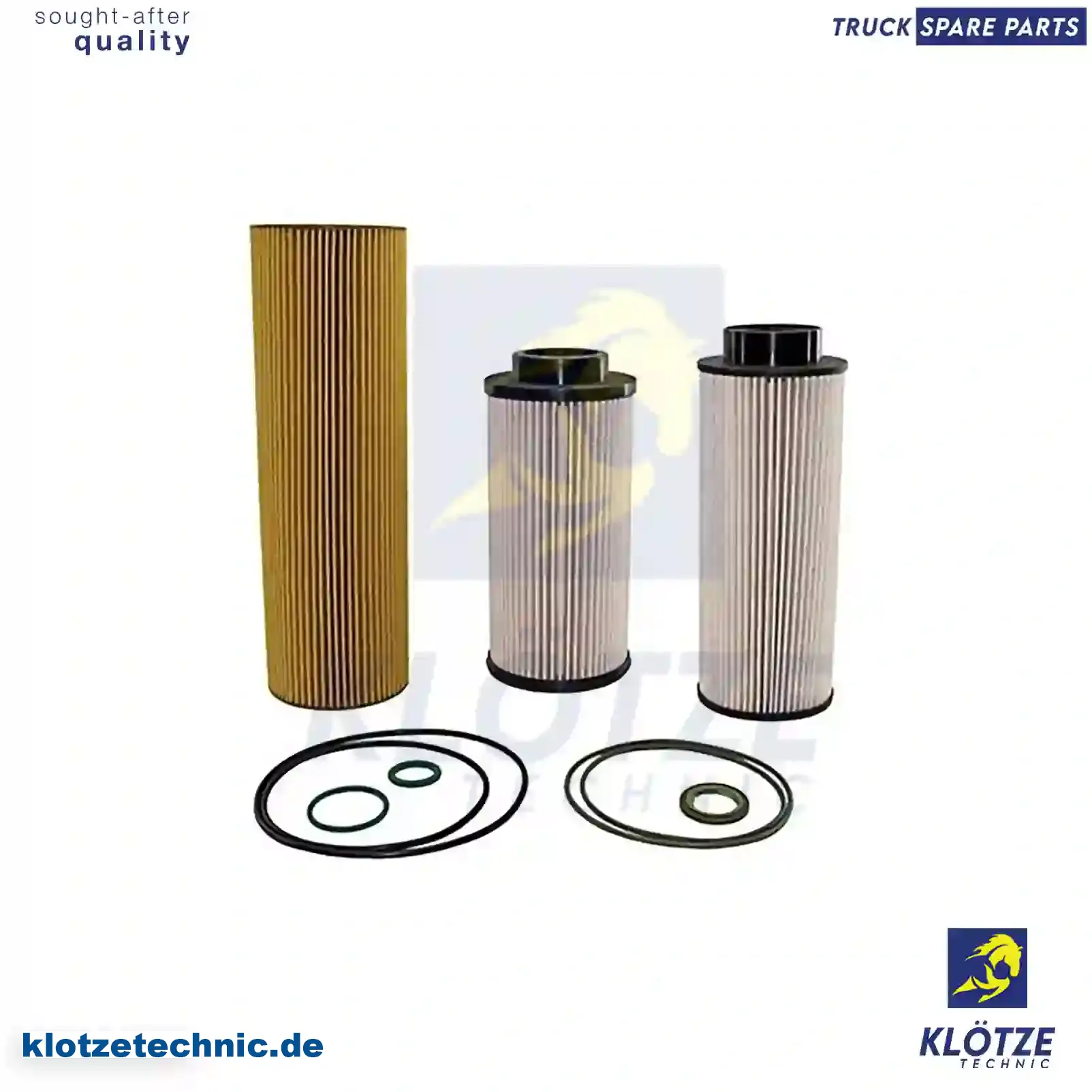 Service kit, filter - S, 1880858, 2051698, 2189423, 2531947S, ZG02089-0008 || Klötze Technic Automotive Air Brake Systems