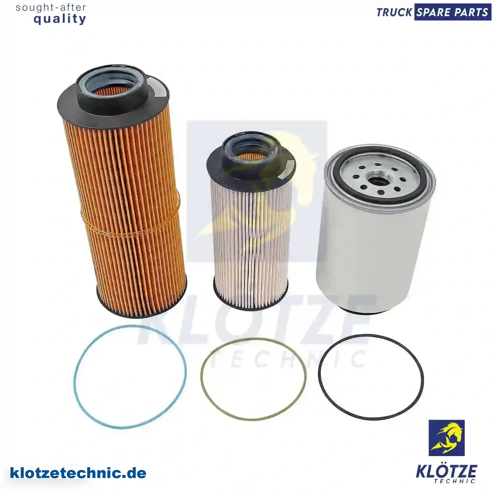 Service kit, 1429059S3, 1446432S3, 1873014S, 1873018S3, 8159975S || Klötze Technic Automotive Air Brake Systems
