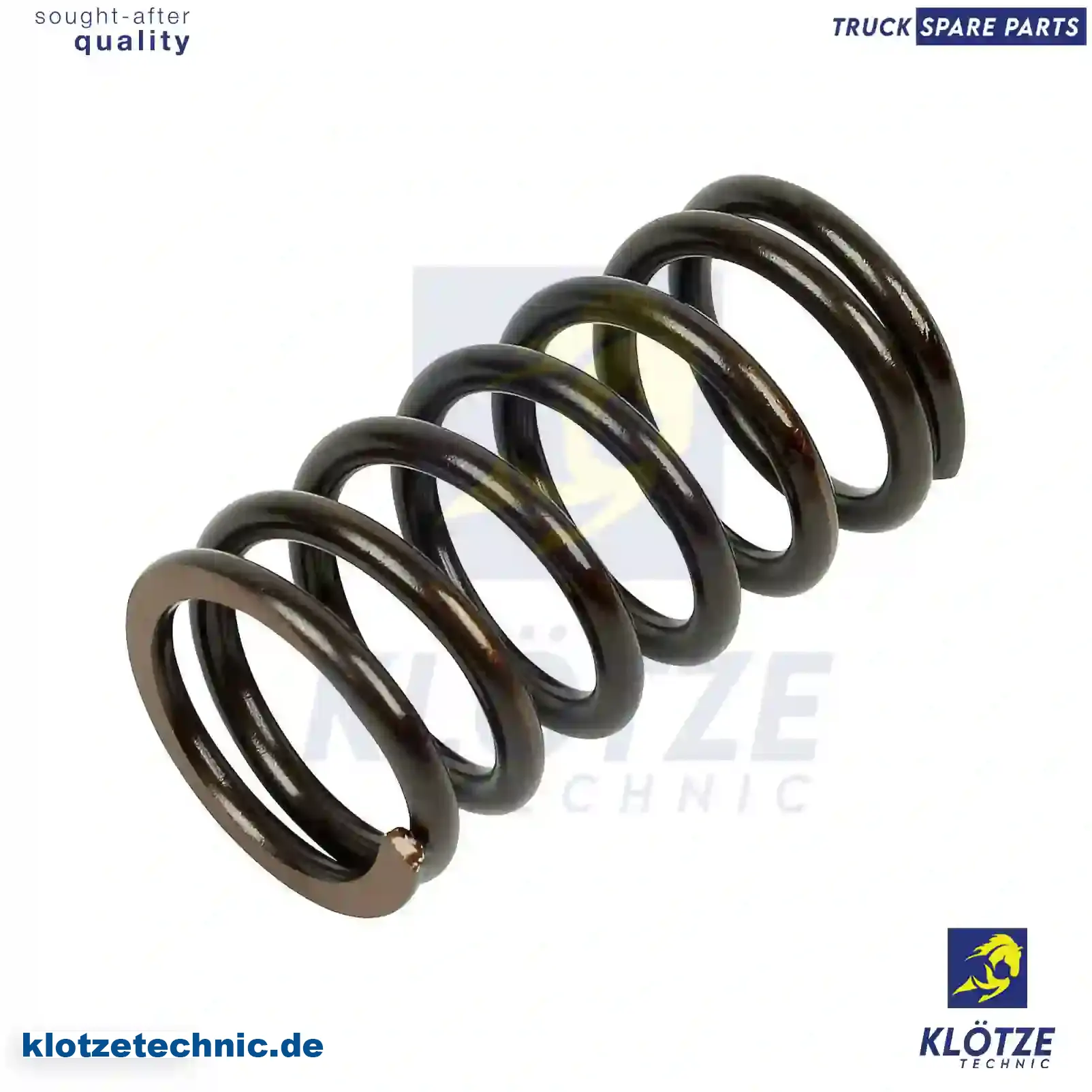 Valve spring, exhaust, outer, 1352472, 1728925 || Klötze Technic Automotive Air Brake Systems