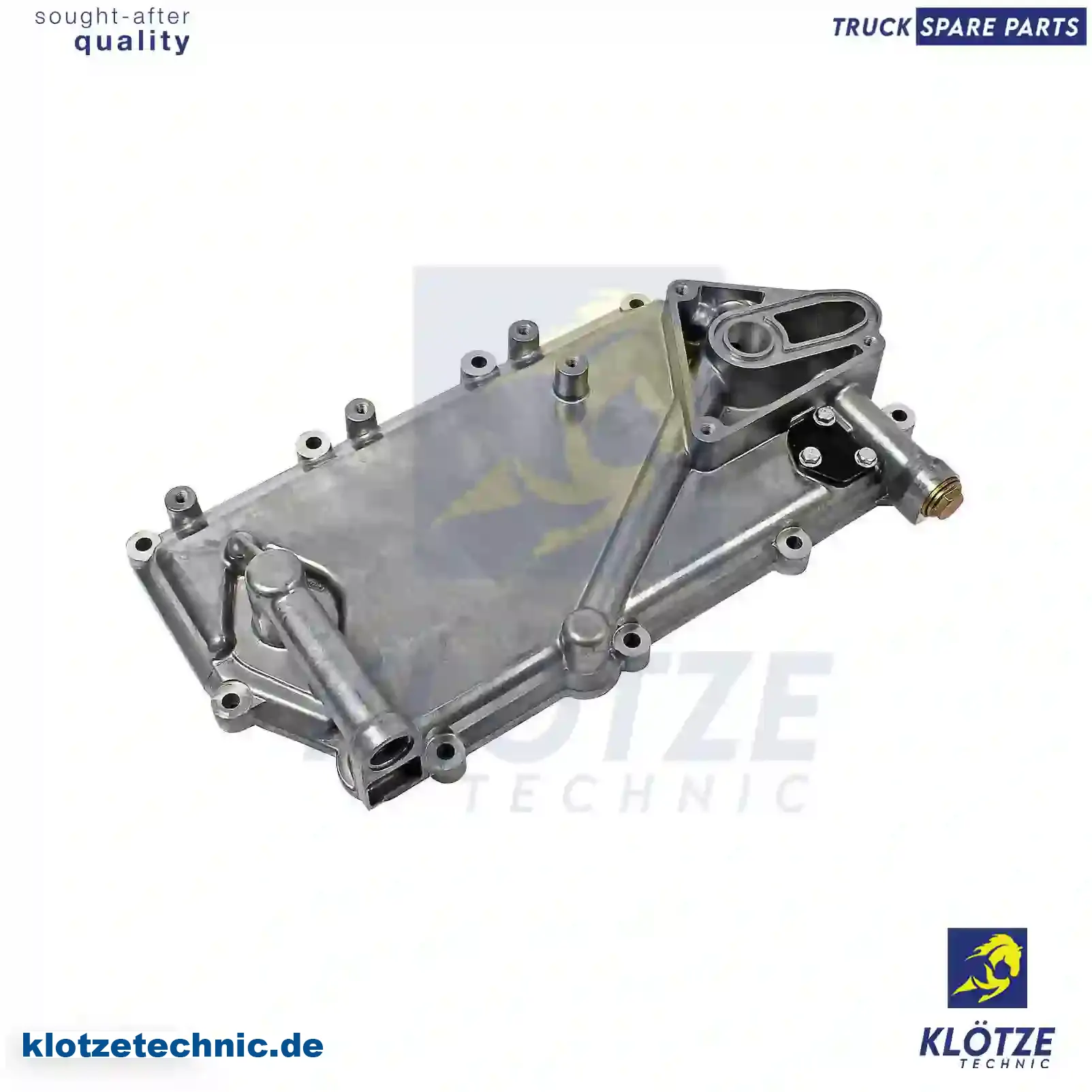 Oil cooler cover, 1367847, 1394353 || Klötze Technic Automotive Air Brake Systems