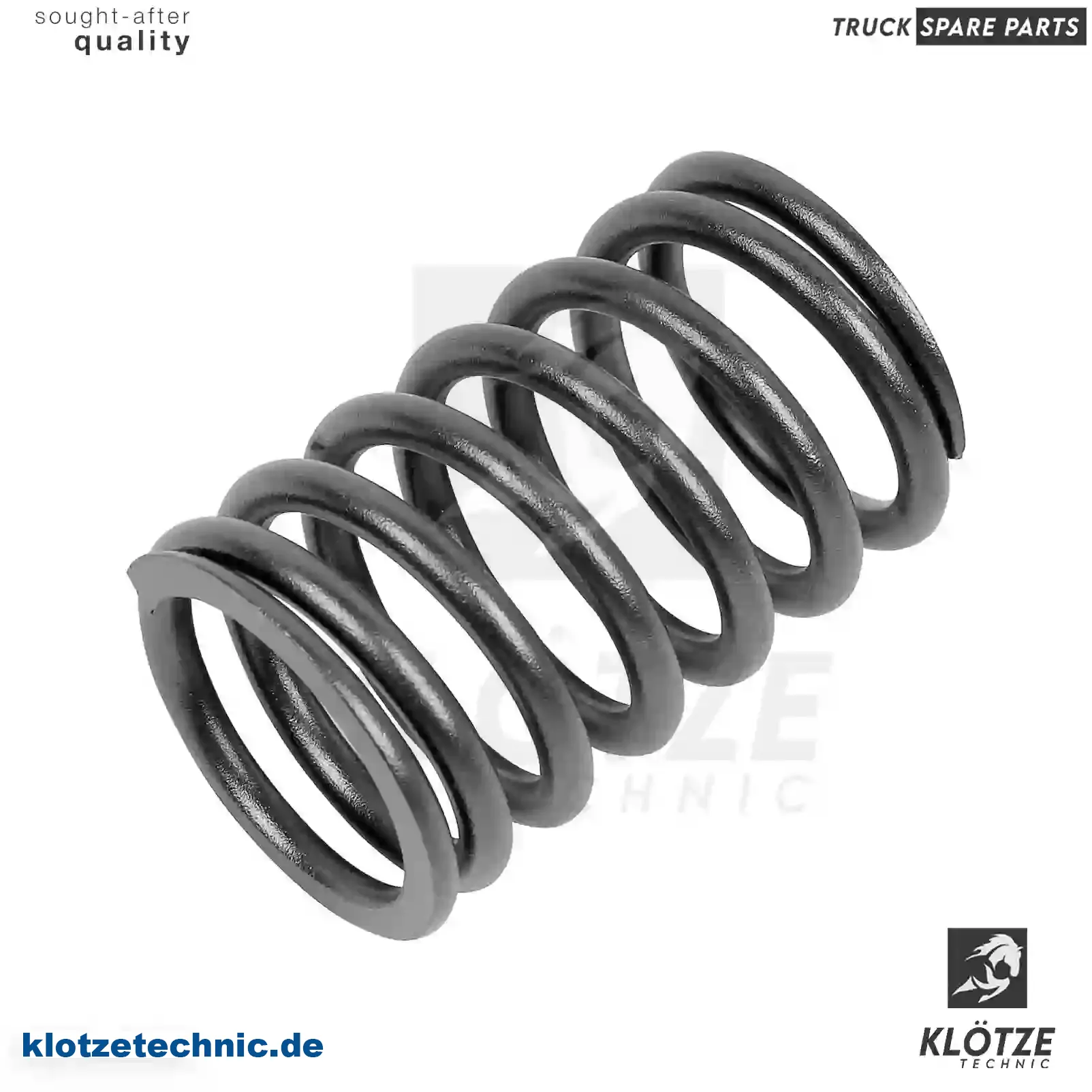 Valve spring, intake and exhaust, outer, 170042, 1728921, ZG40325-0008 || Klötze Technic Automotive Air Brake Systems