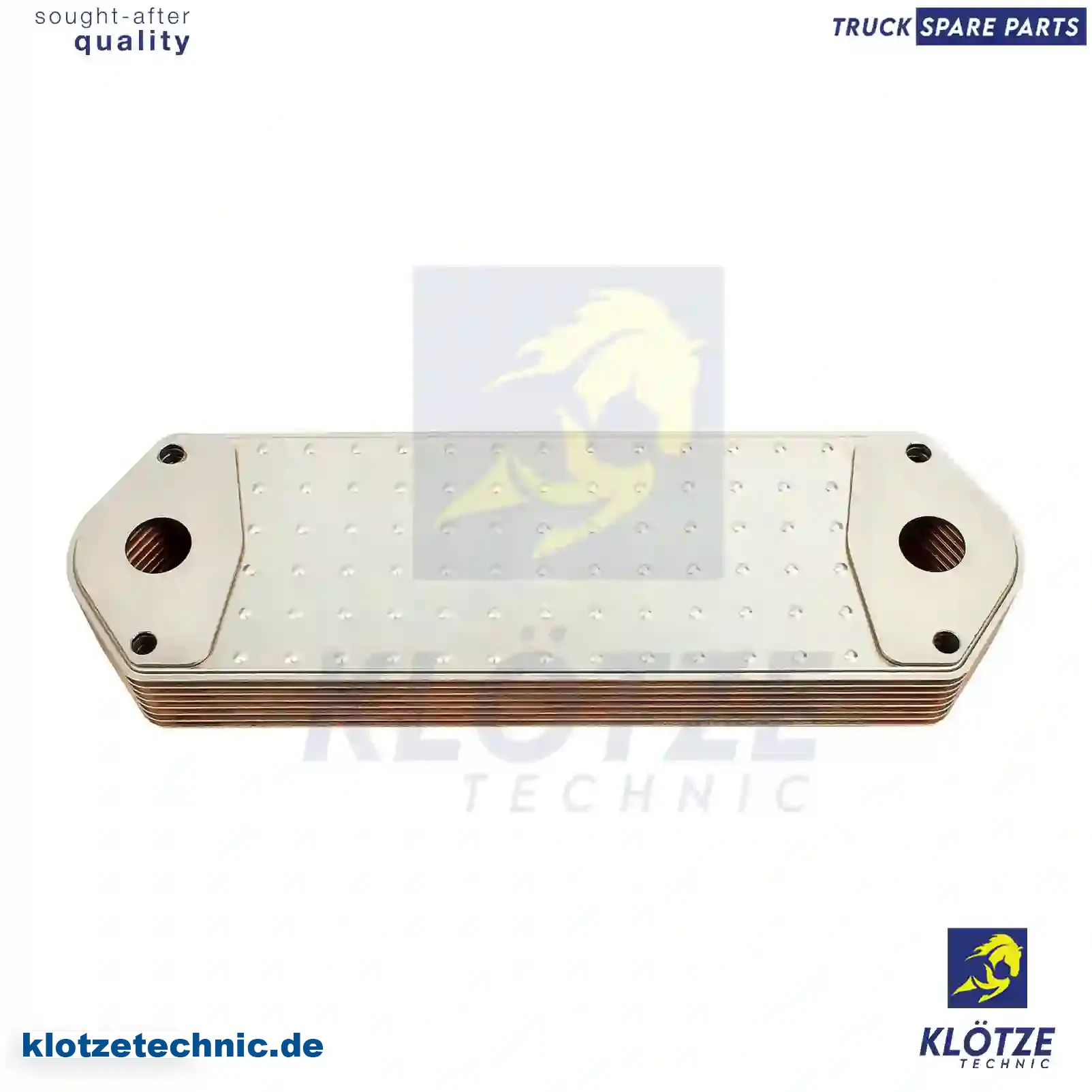 Oil cooler, 1400861, 1448933, ZG01668-0008, || Klötze Technic Automotive Air Brake Systems