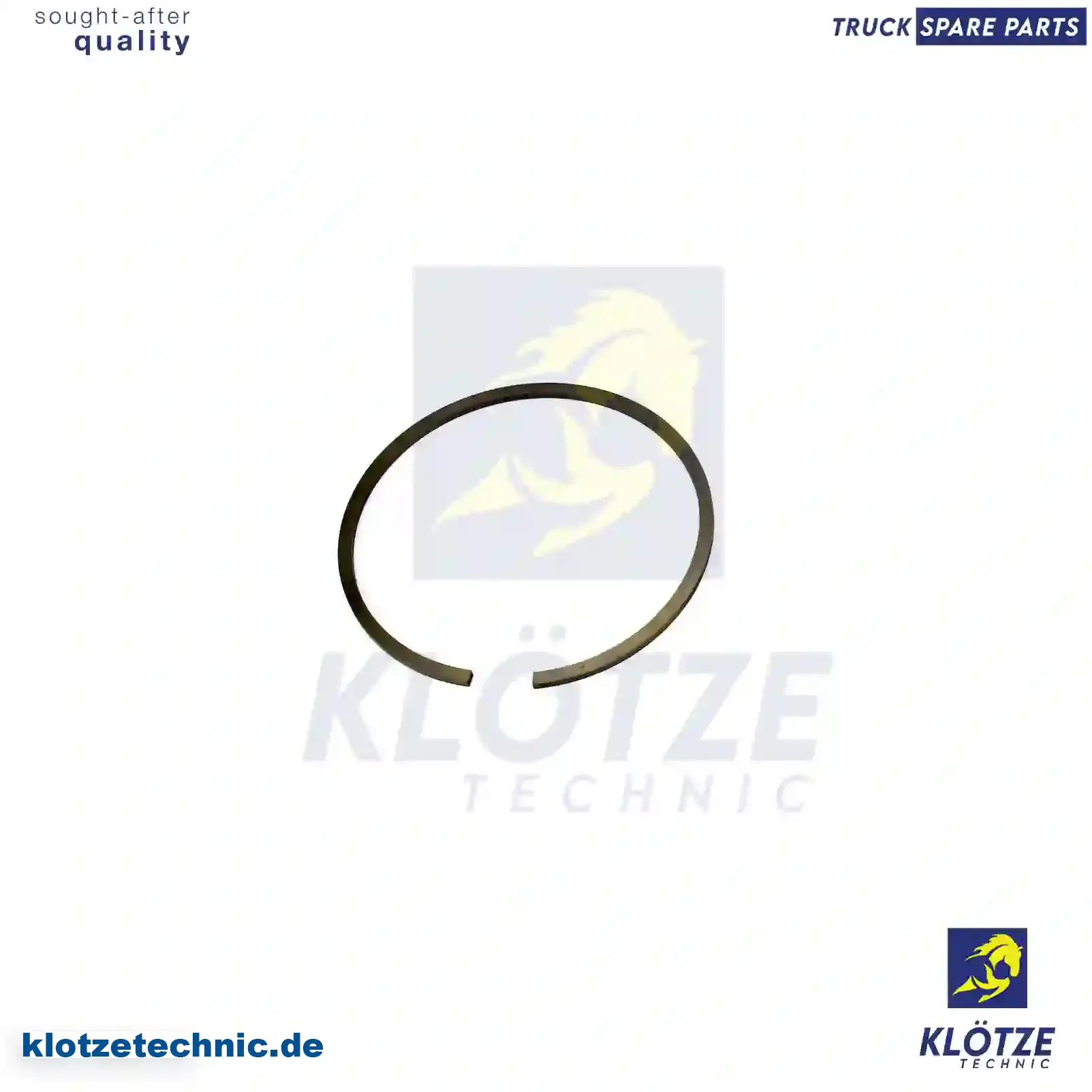 Seal ring, 170955, ZG01978-0008, || Klötze Technic Automotive Air Brake Systems