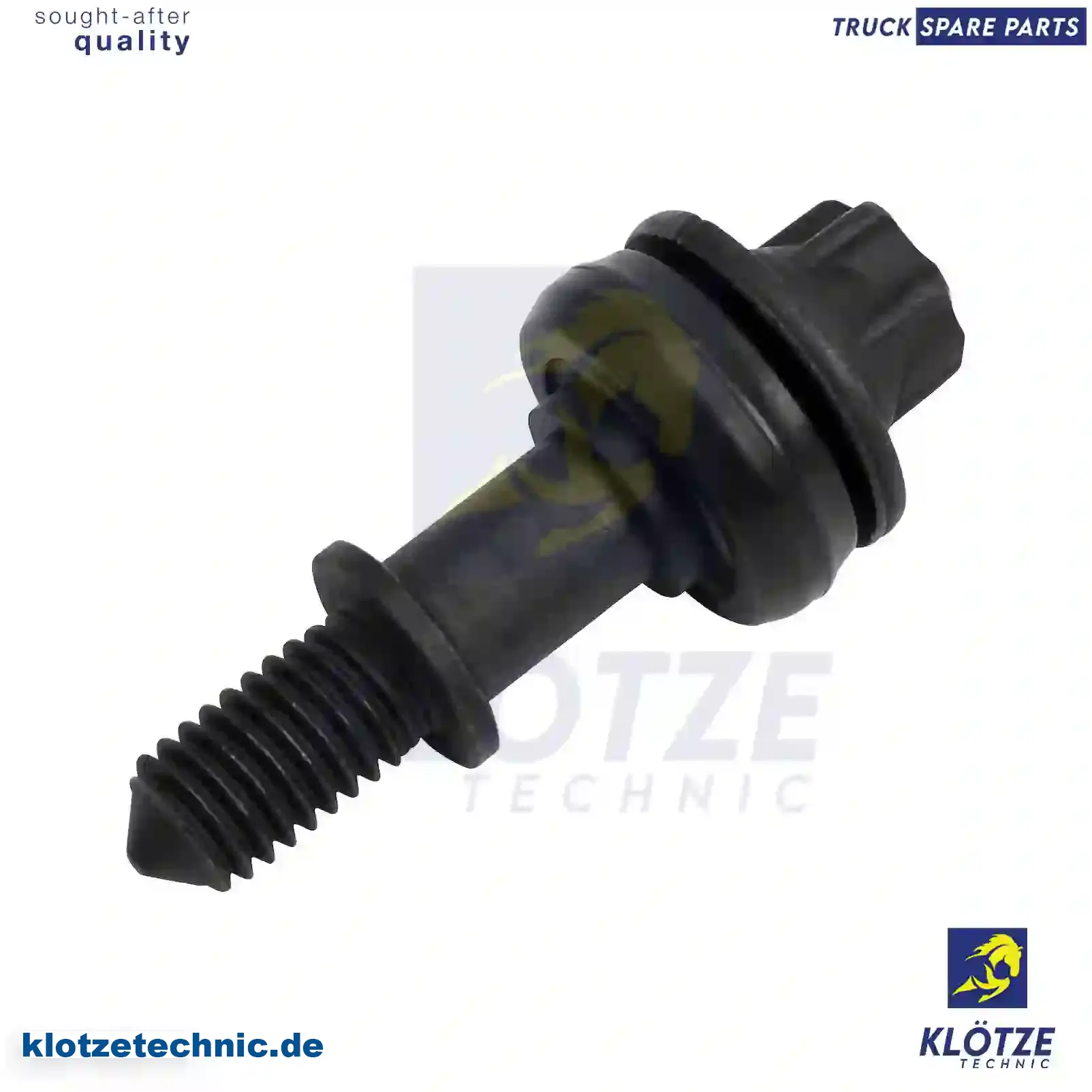 Screw, valve cover, 1402682, 1422162, || Klötze Technic Automotive Air Brake Systems