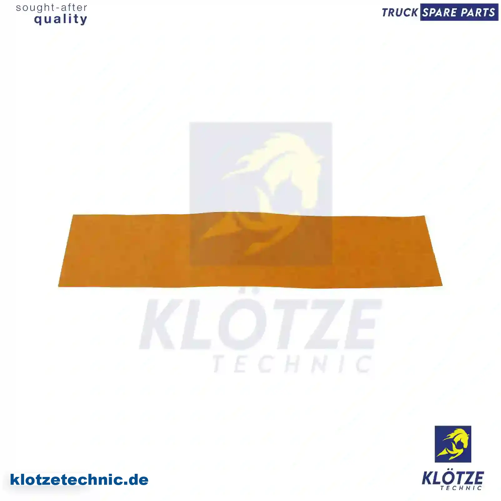Filter paper, 2153365, ZG01154-0008 || Klötze Technic Automotive Air Brake Systems