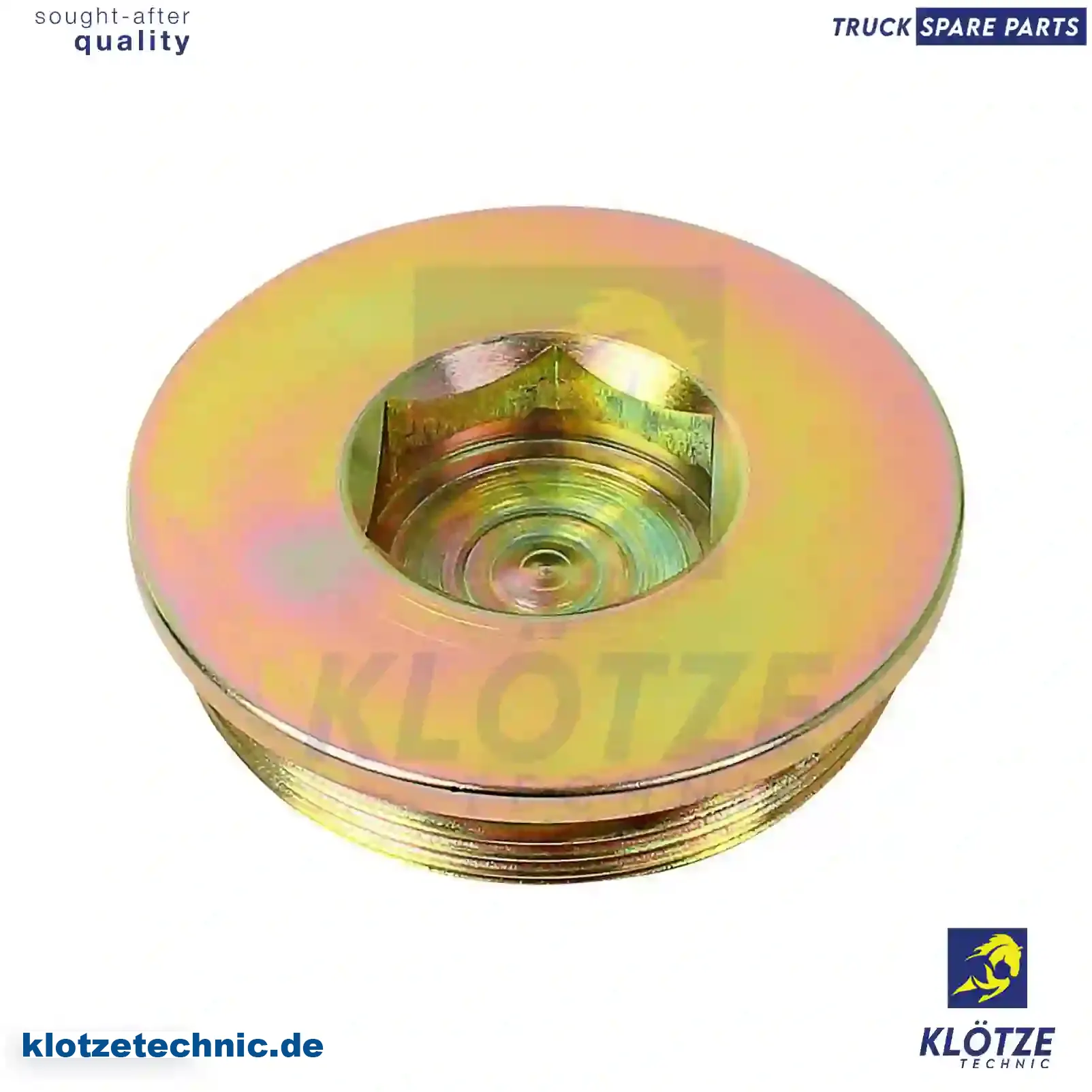 Screw plug, 1332303, 1342956, 207191, ZG01968-0008 || Klötze Technic Automotive Air Brake Systems