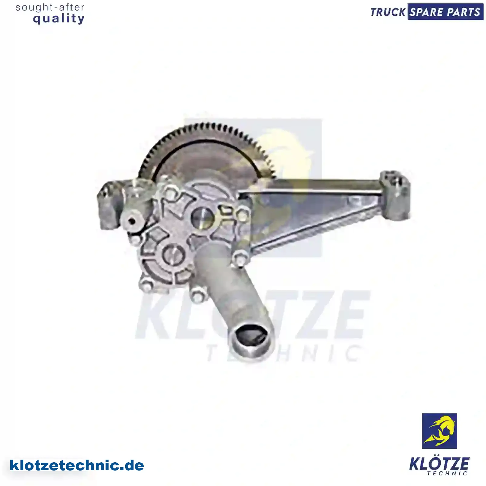 Oil pump, 1500108, 1888024, 2028986, 2055915, ZG01760-0008 || Klötze Technic Automotive Air Brake Systems