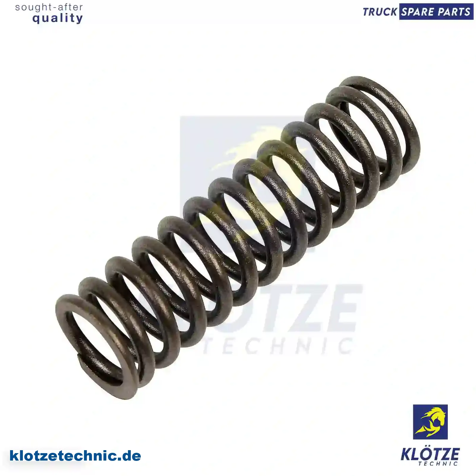 Valve spring, exhaust, inner, 1307116, 1519701, 2865747 || Klötze Technic Automotive Air Brake Systems