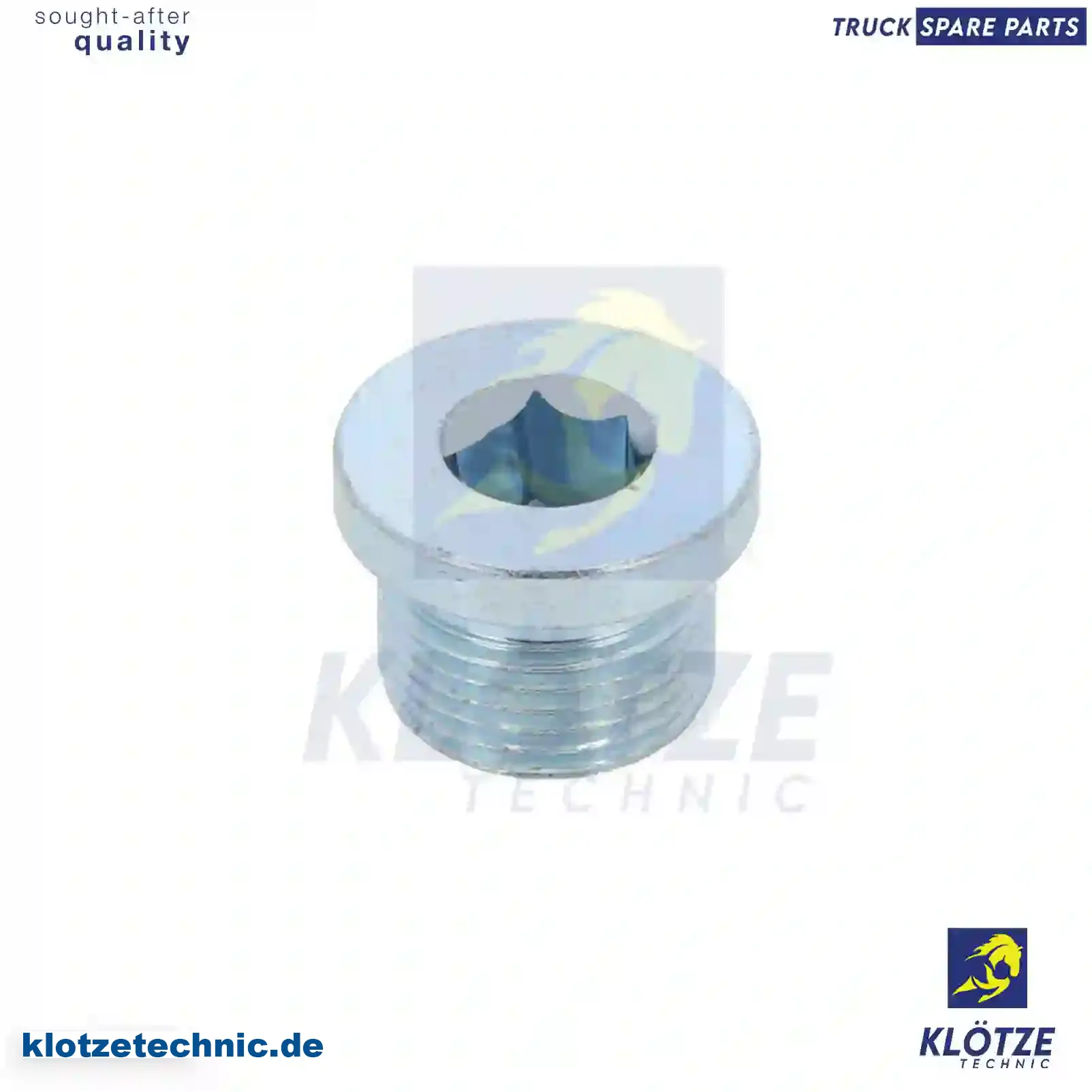 Screw plug, 000908020001, 000908020004, ZG40286-0008 || Klötze Technic Automotive Air Brake Systems