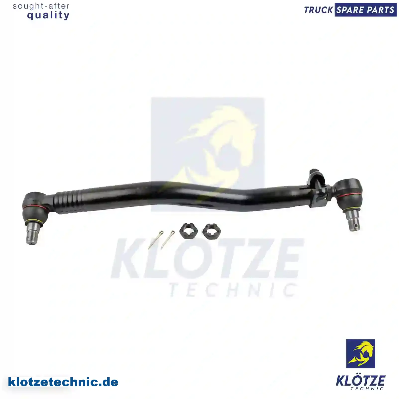 Drag link, 0025379255, 5001868374, 5010630637, 5010630638, 7421560825, 21560825 || Klötze Technic Automotive Air Brake Systems