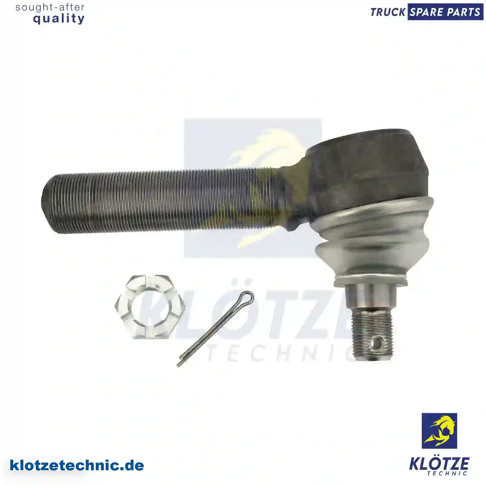 Ball joint, right hand thread, 1389190, 81953016270, ZG40384-0008, , , , || Klötze Technic Automotive Air Brake Systems