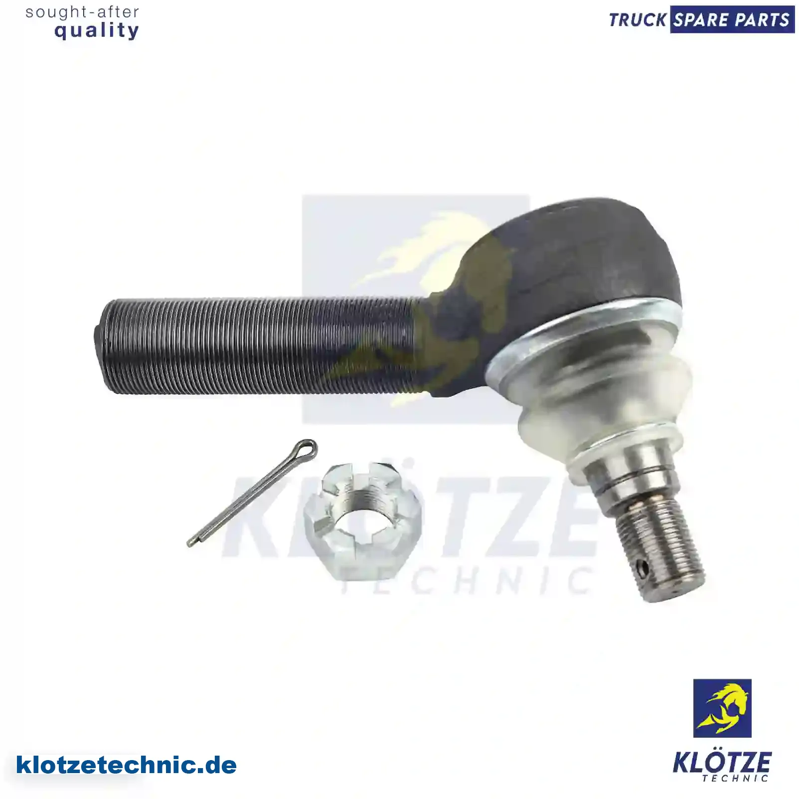 Ball joint, right hand thread, 81953016292, 21263974, 3092189, 3097228, 3099529, ZG40373-0008 || Klötze Technic Automotive Air Brake Systems