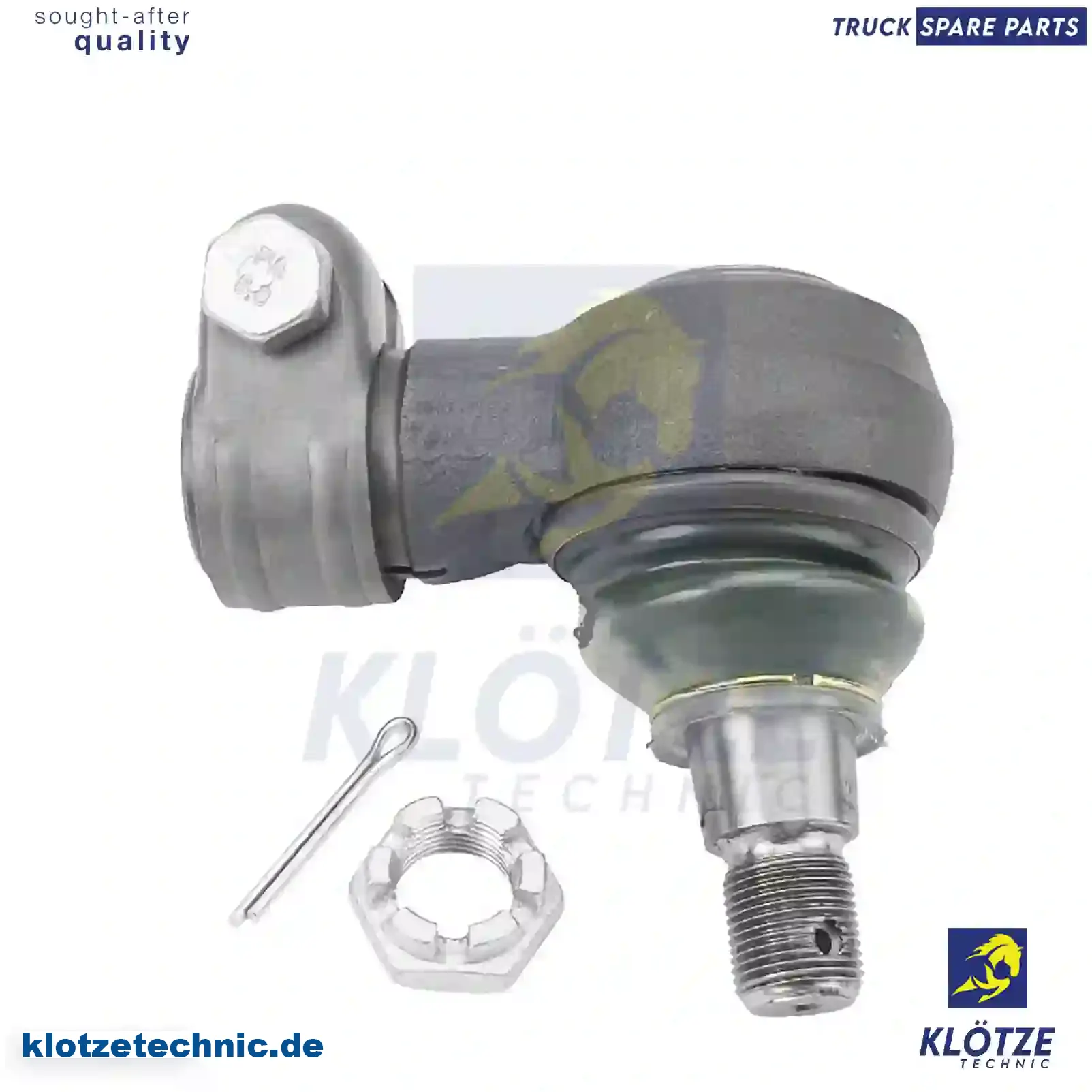 Ball joint, right hand thread, 20374698, ZG40378-0008, , , || Klötze Technic Automotive Air Brake Systems