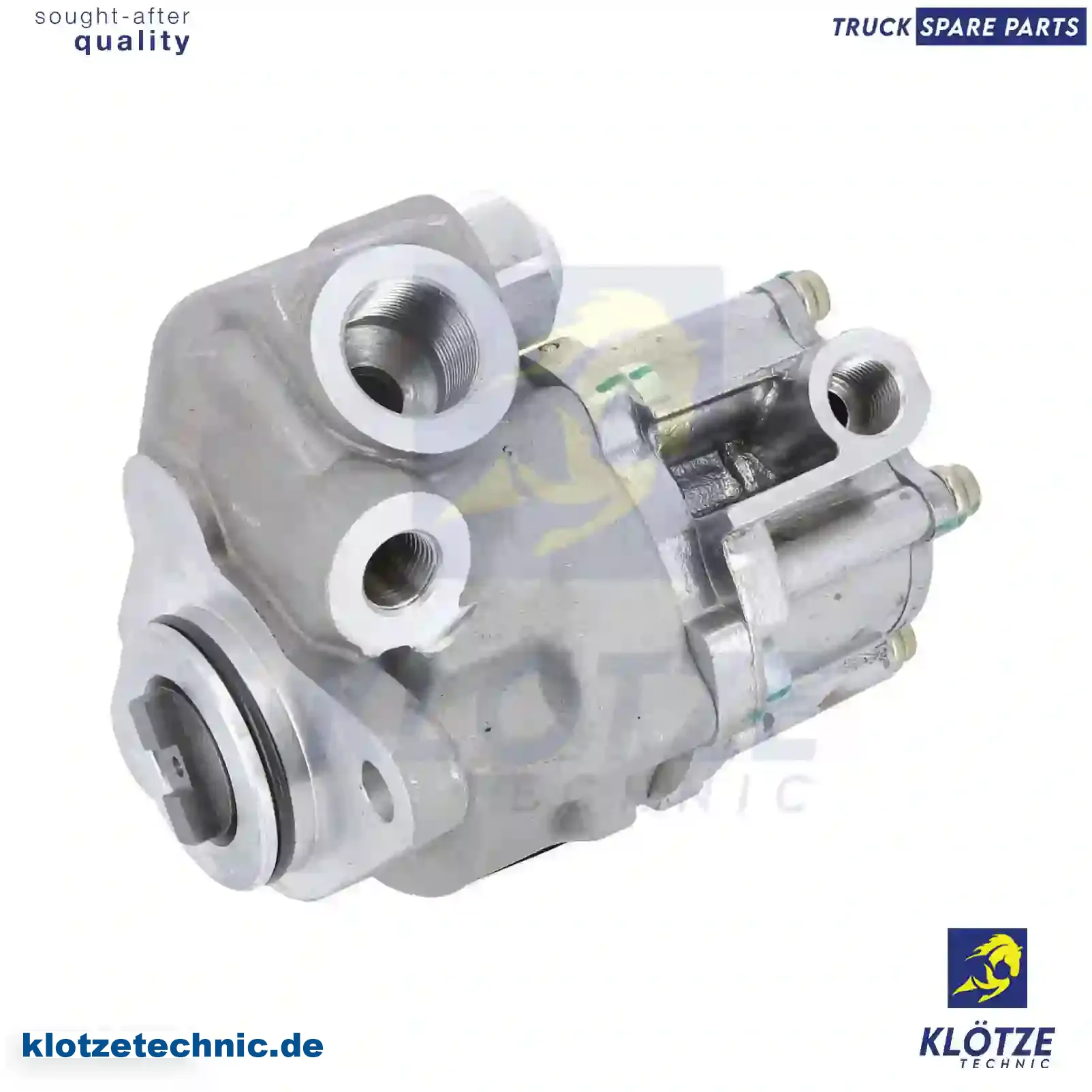 Servo pump, 0014603080, 0014605180, 0014609480, 0024600780, 0024600880, 002460088080, 0024601980, 0024603980, 0034601980, 0034602080, 0034605080, 2460398080, 2460408080, 3460198080, ZG40585-0008 || Klötze Technic Automotive Air Brake Systems