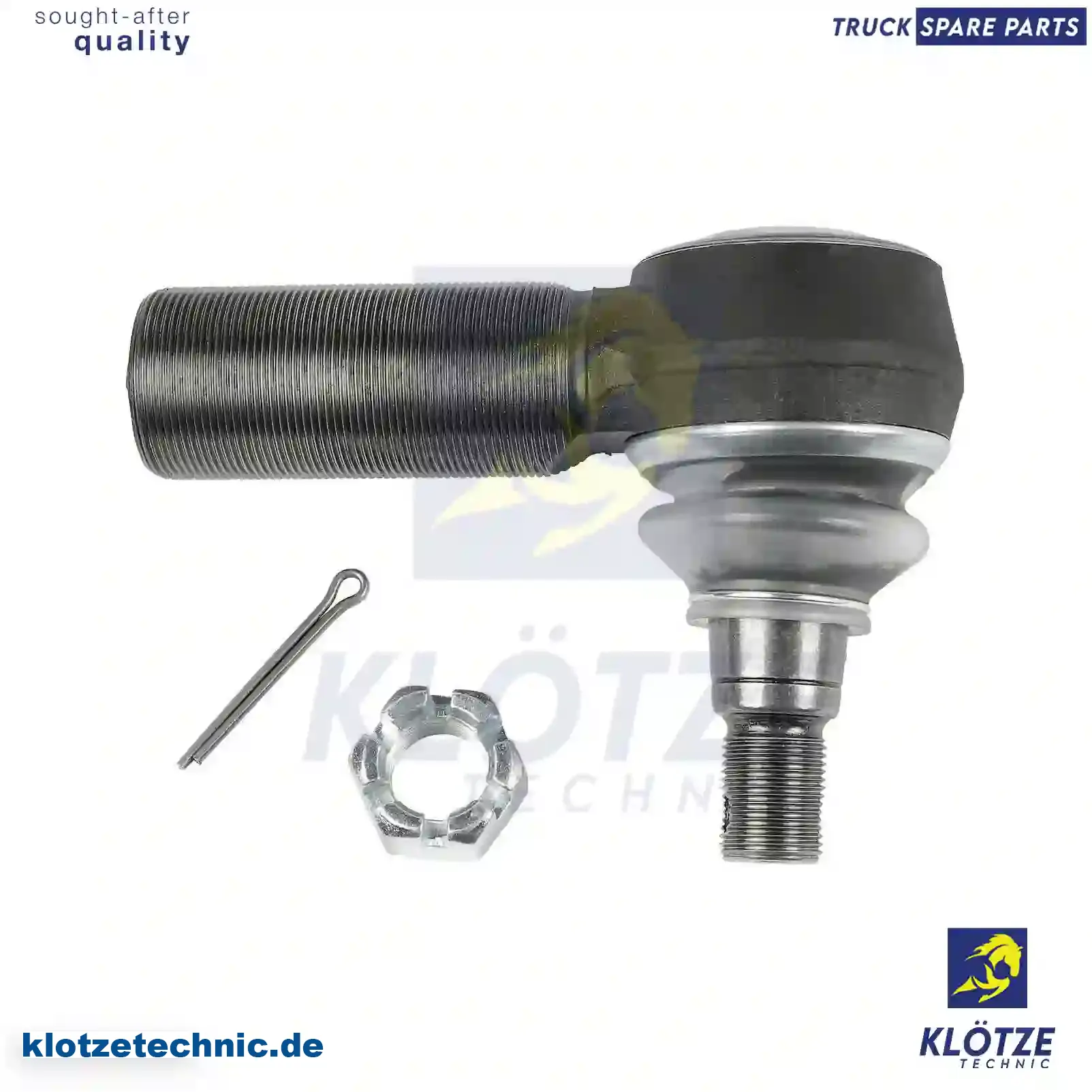 Ball joint, right hand thread, 21448350, 3097999, 3986736, 85103625, 85104188, 85119942, ZG40380-0008 || Klötze Technic Automotive Air Brake Systems