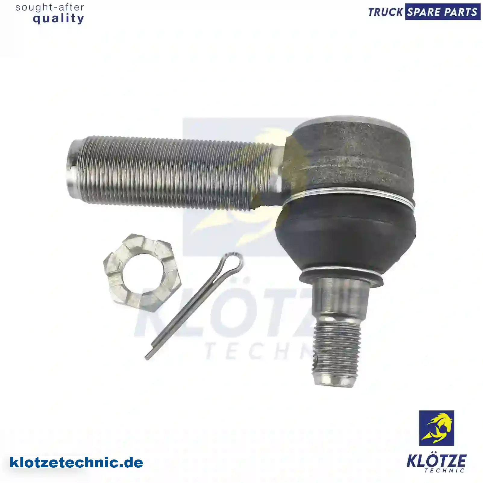 Ball joint, left hand thread, 08193649, 08193649, 42480023, 8193649, 81853010076, 81953010076, 81953010078, 81953016141, 81953016304, 81953016322, 81956850388, 85400003301, 0003300235, 0003300735, 0003306835, 0003308635, 0003308835, 0004607348, 0024601948, 5000807553, 5000814096, 5001844135, 5001847436, 5001858756, 5001860124, 5001860769, 1517448, 1517488, ZG40354-0008 || Klötze Technic Automotive Air Brake Systems