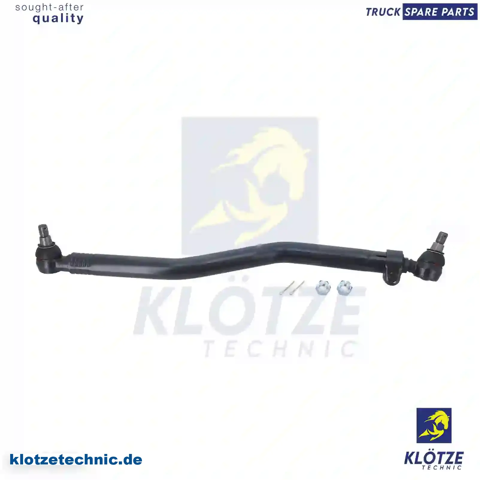 Drag link, 7421698608, 7422526505, 21698608, 22526505, 23341685 || Klötze Technic Automotive Air Brake Systems