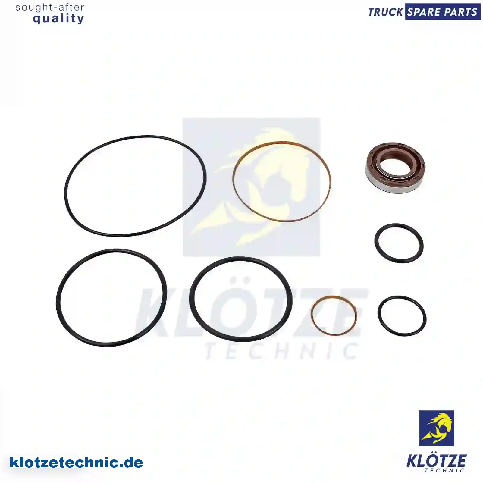 Repair kit, servo pump, 81471016138, 81471016157, 81471016220, 0004607580, 2V5145039 || Klötze Technic Automotive Air Brake Systems