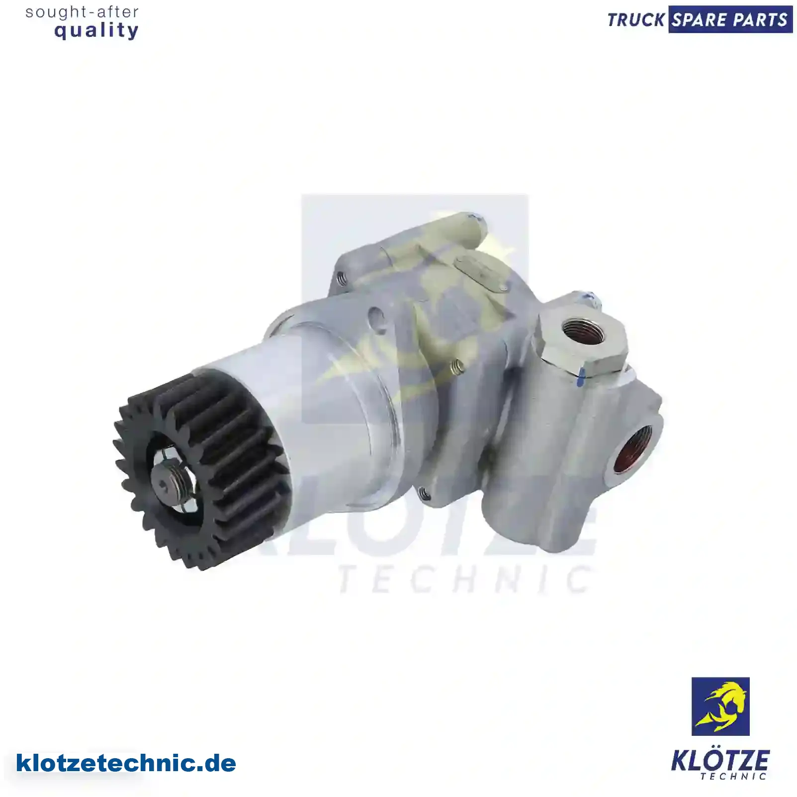 Servo pump, 7403986328, 3986328, 85000031, ZG40567-0008 || Klötze Technic Automotive Air Brake Systems