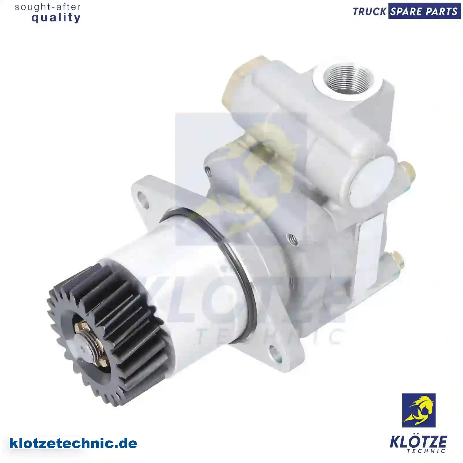 Servo pump, 3986330, 85000180, 8500047, 85006180, ZG40570-0008 || Klötze Technic Automotive Air Brake Systems