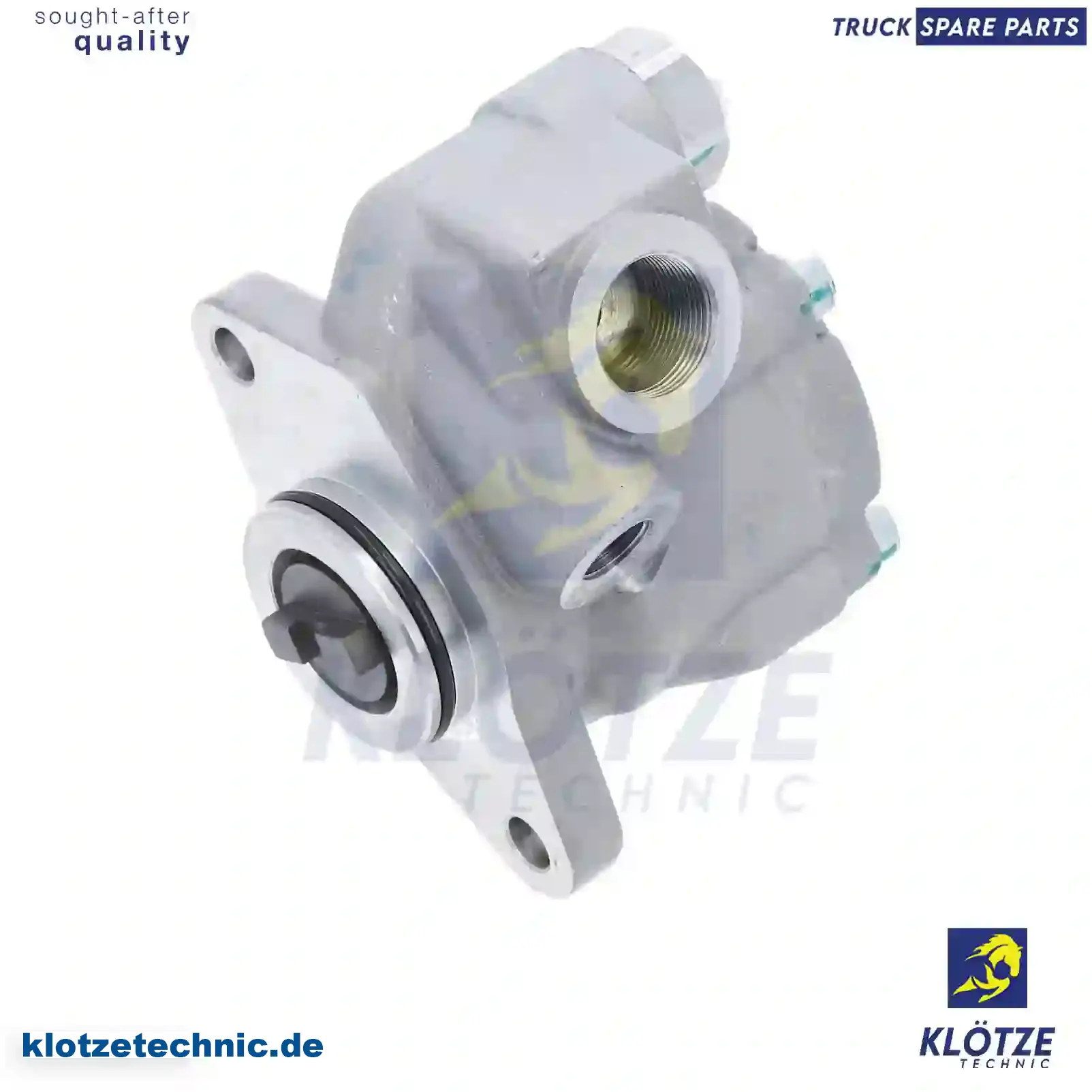 Servo pump, 0004601380, 0004604180, 0004607180, 0014605680, 0014607080, 0014607180, 0024606580, 0024607180, ZG40584-0008 || Klötze Technic Automotive Air Brake Systems