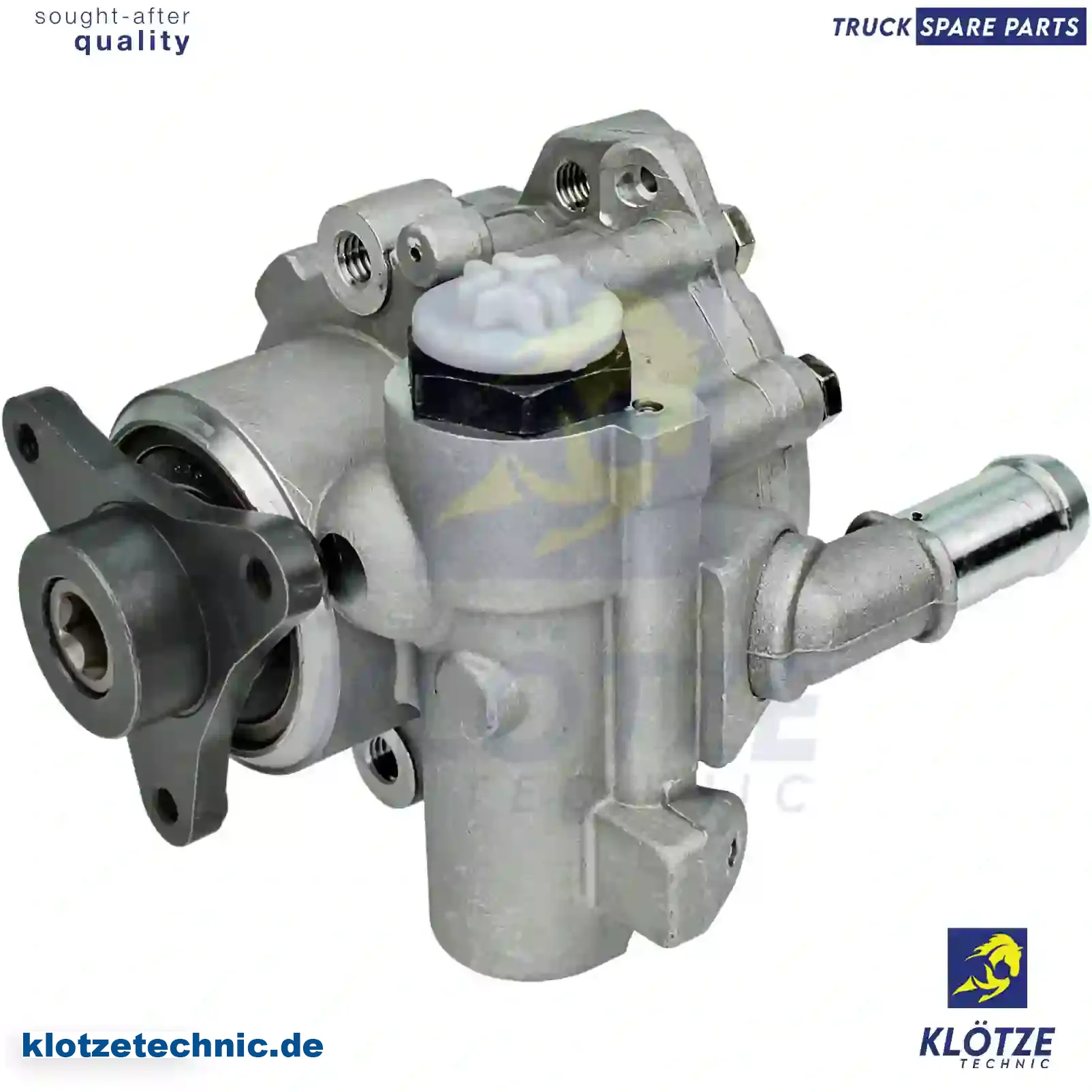 Servo pump, 93167676, 93167714, 95510828, 95513784, 95514774, 49110-00Q2K, 49110-00Q3G, 49110-9718R, 4406546, 4408397, 4420084, 4420113, 948141, 491100100R, 491104825R, 8200763524, 8200763525, ZG40604-0008 || Klötze Technic Automotive Air Brake Systems