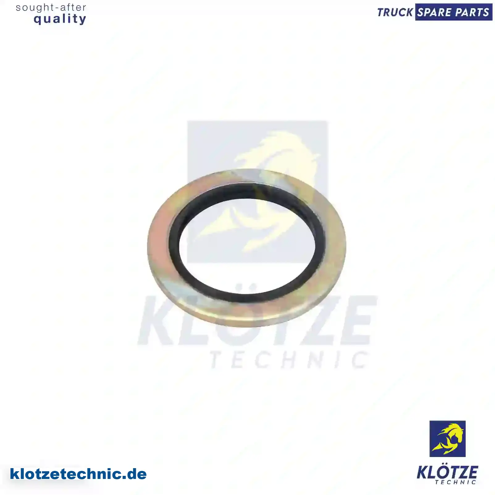 Seal ring, 948883, ZG30584-0008, || Klötze Technic Automotive Air Brake Systems