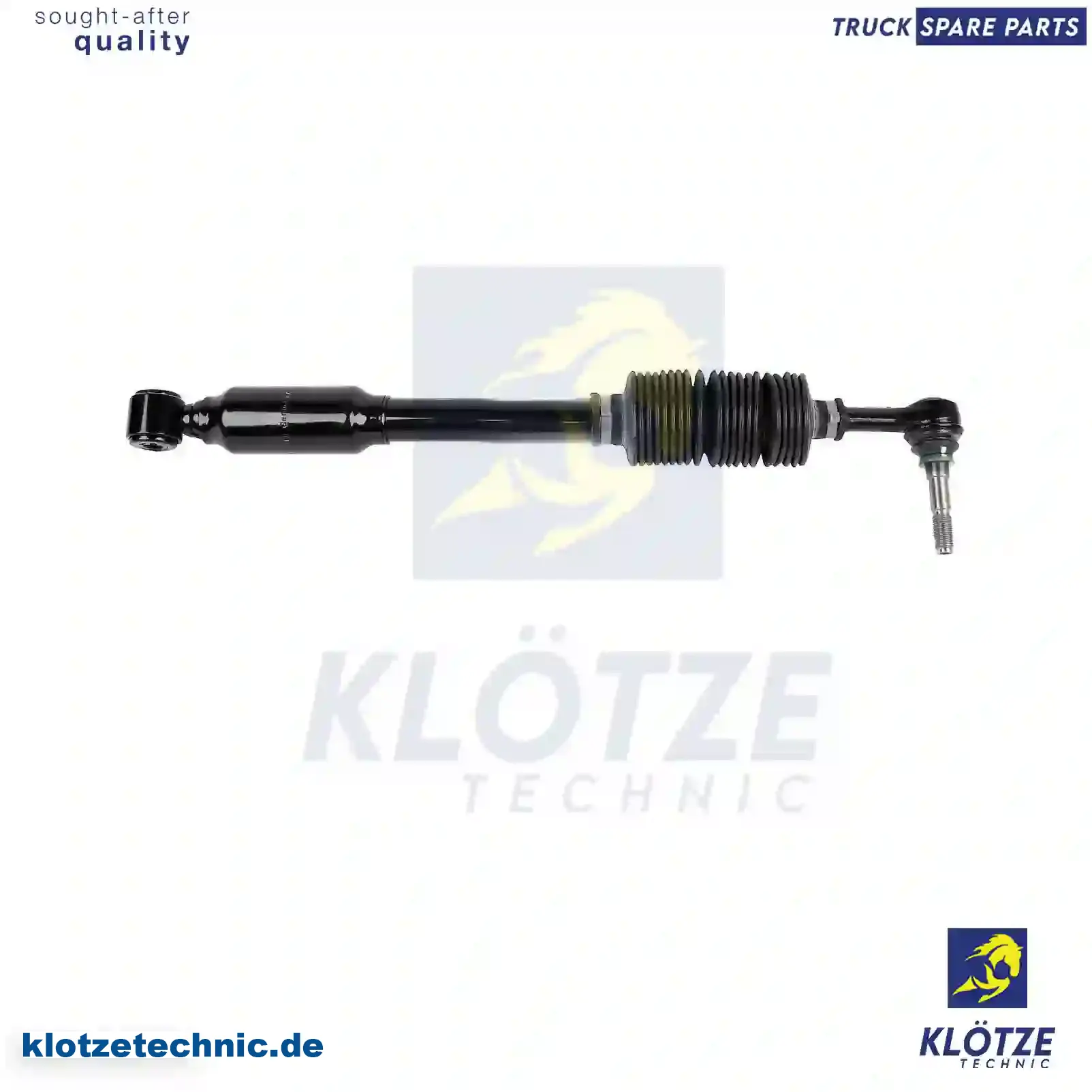 Steering damper, 0004635932, 0004636132, 0004636232, 0004636432, 3024630032, 3024630432, 3644607166, 3644607466, 6344600066, 6714630032, ZG41815-0008 || Klötze Technic Automotive Air Brake Systems