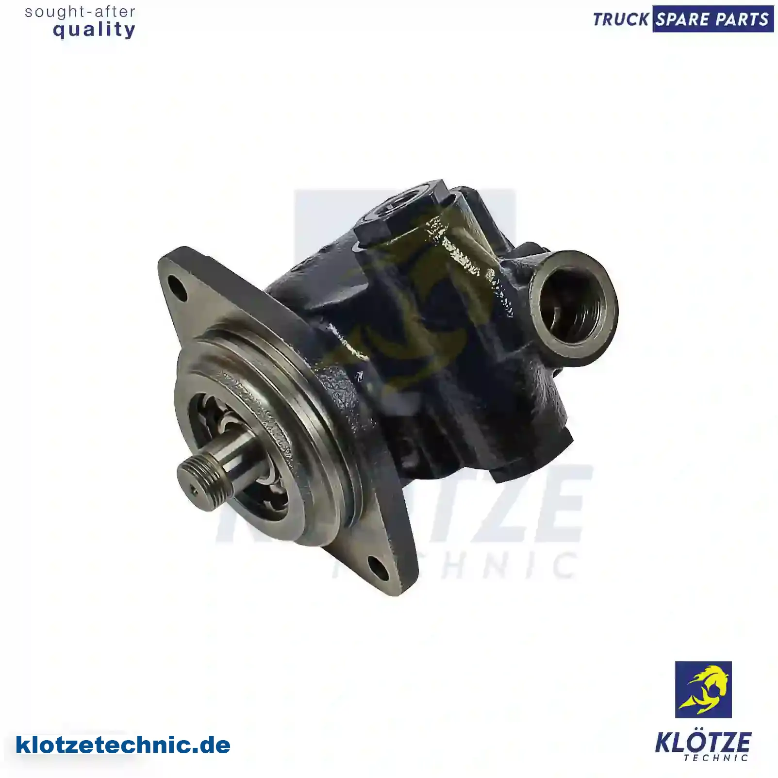 Servo pump, 4604280, 00046042 || Klötze Technic Automotive Air Brake Systems
