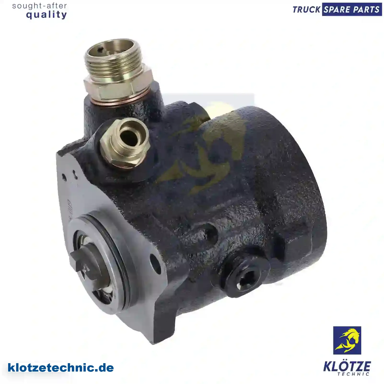 Servo pump, steel, 14661301, 7684955 || Klötze Technic Automotive Air Brake Systems
